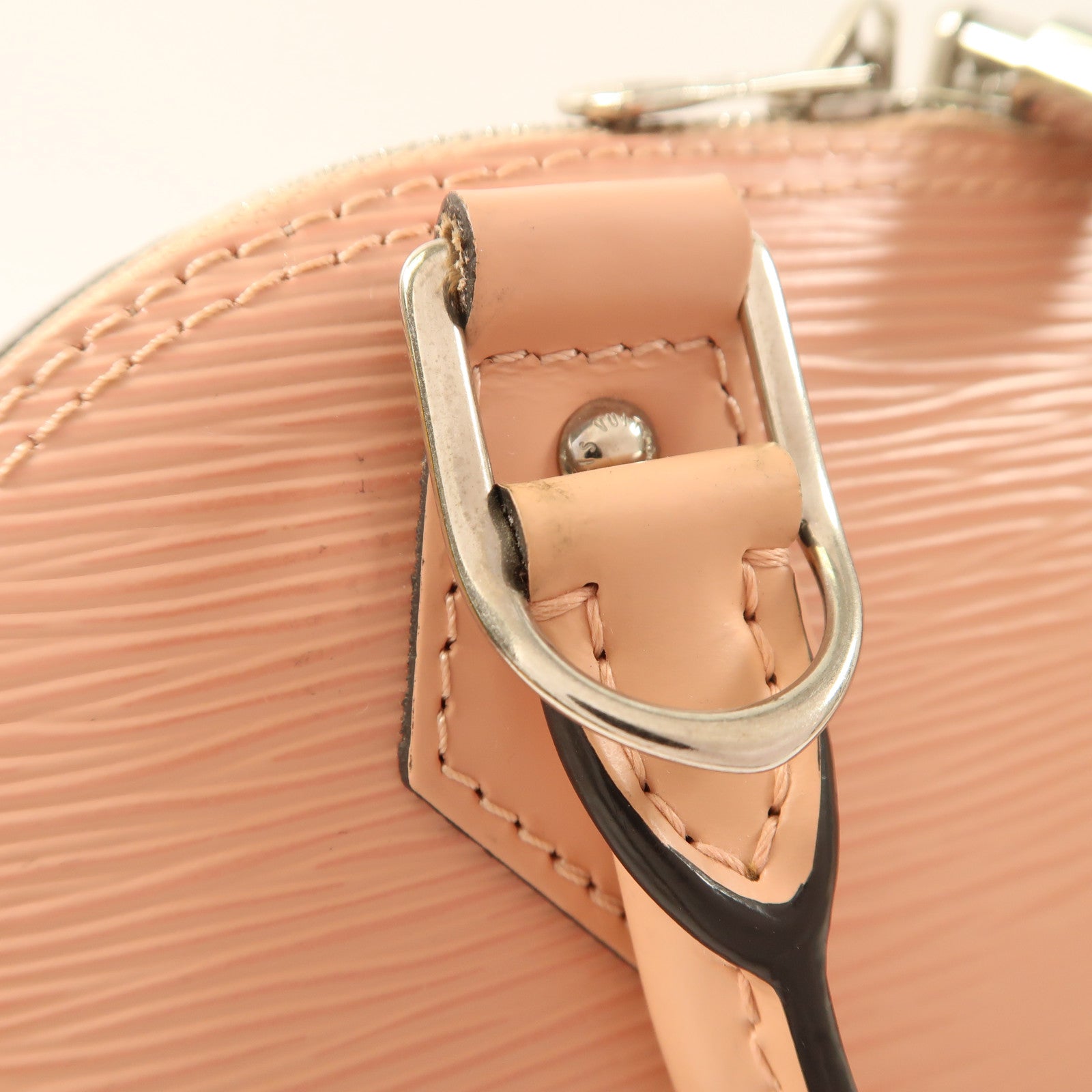 LOUIS VUITTON Epi Alma BB銀扣手挽肩背兩用袋
