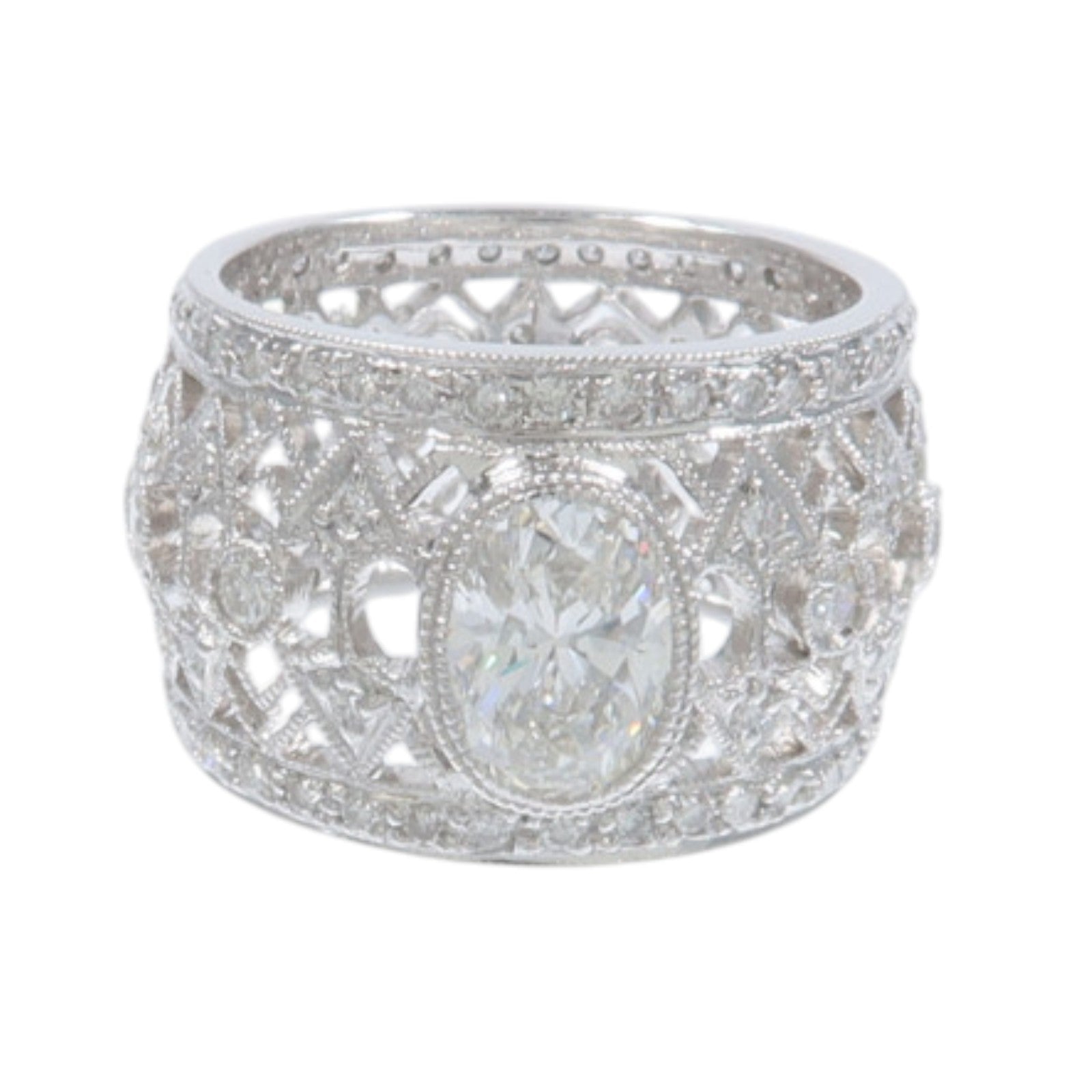 JEWELRY 18K白金Diamond Ring鑽石戒指