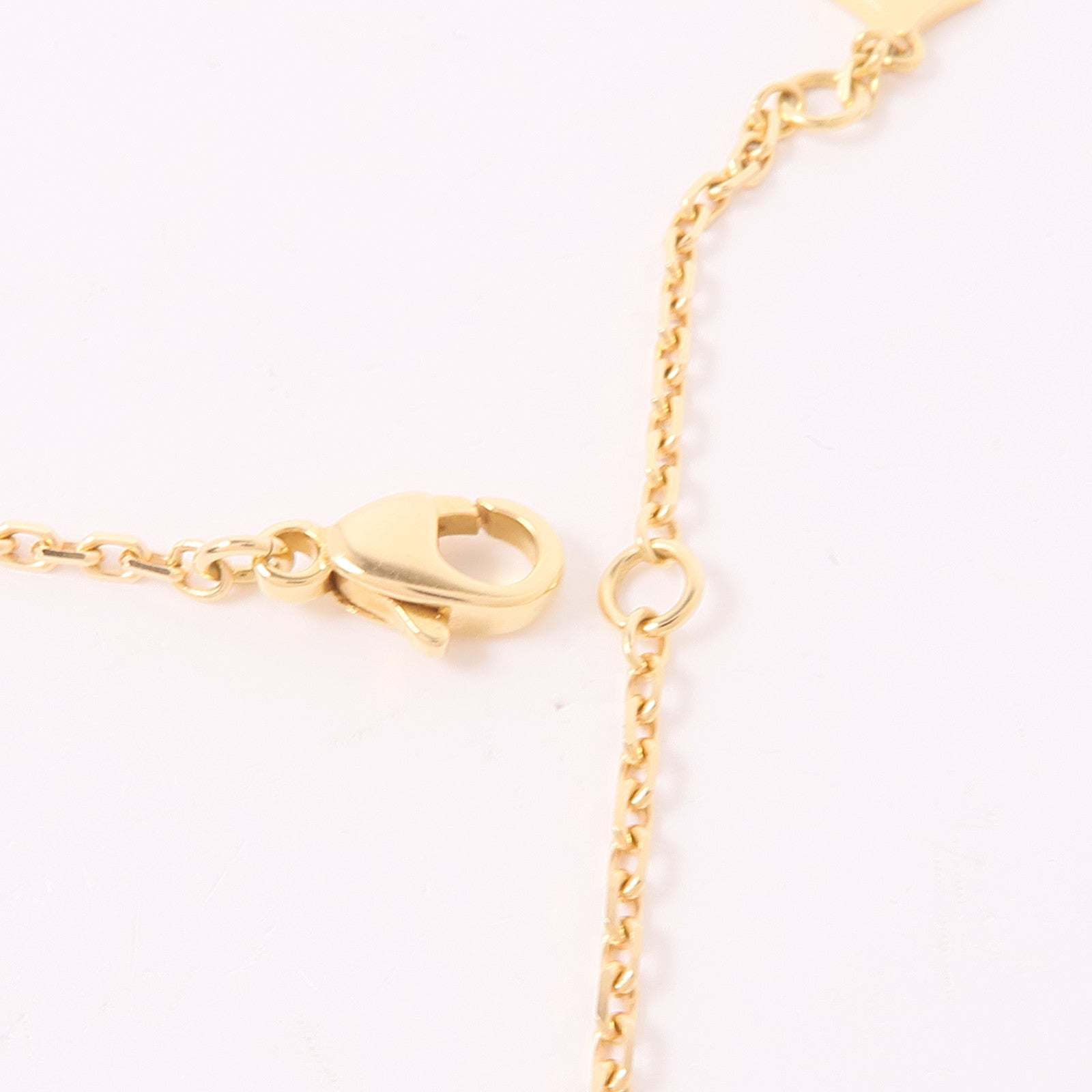LOUIS VUITTON 18K玫瑰金Idylle Blossom Pendant鑽石項鍊
