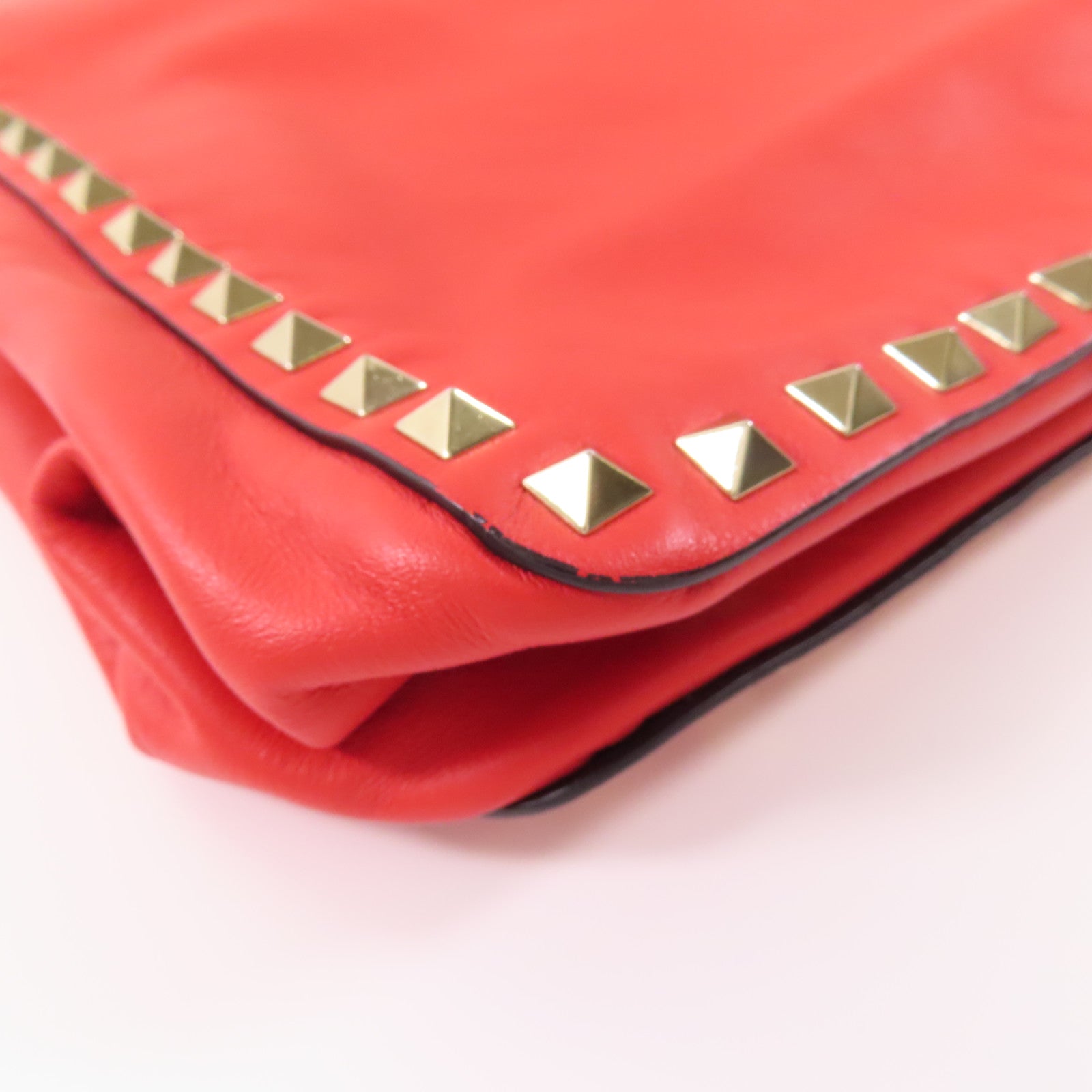 Valentino 牛皮皮革2way Shoulder Bag金扣手挽肩背兩用袋