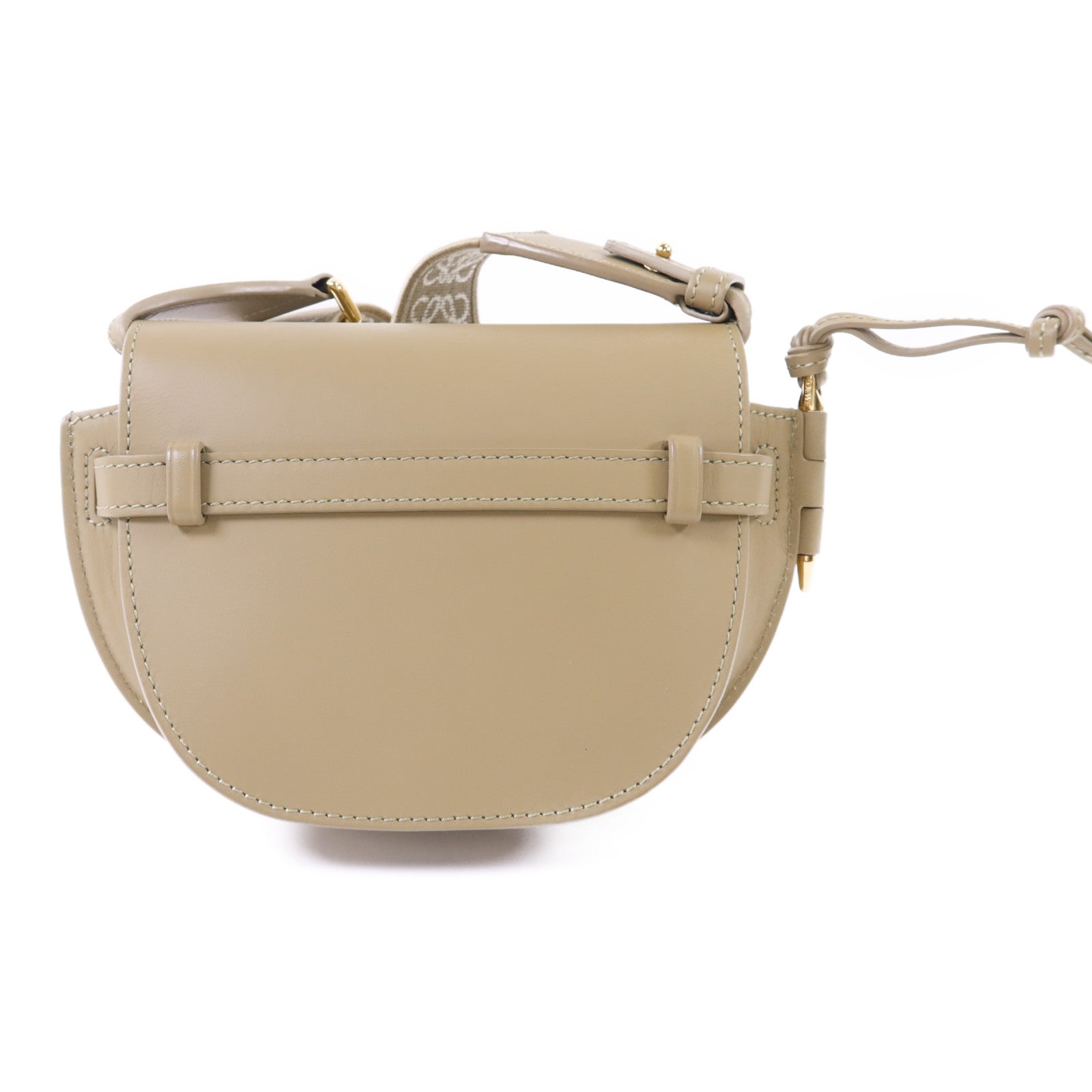 LOEWE 牛皮皮革Mini Gate金扣肩背袋