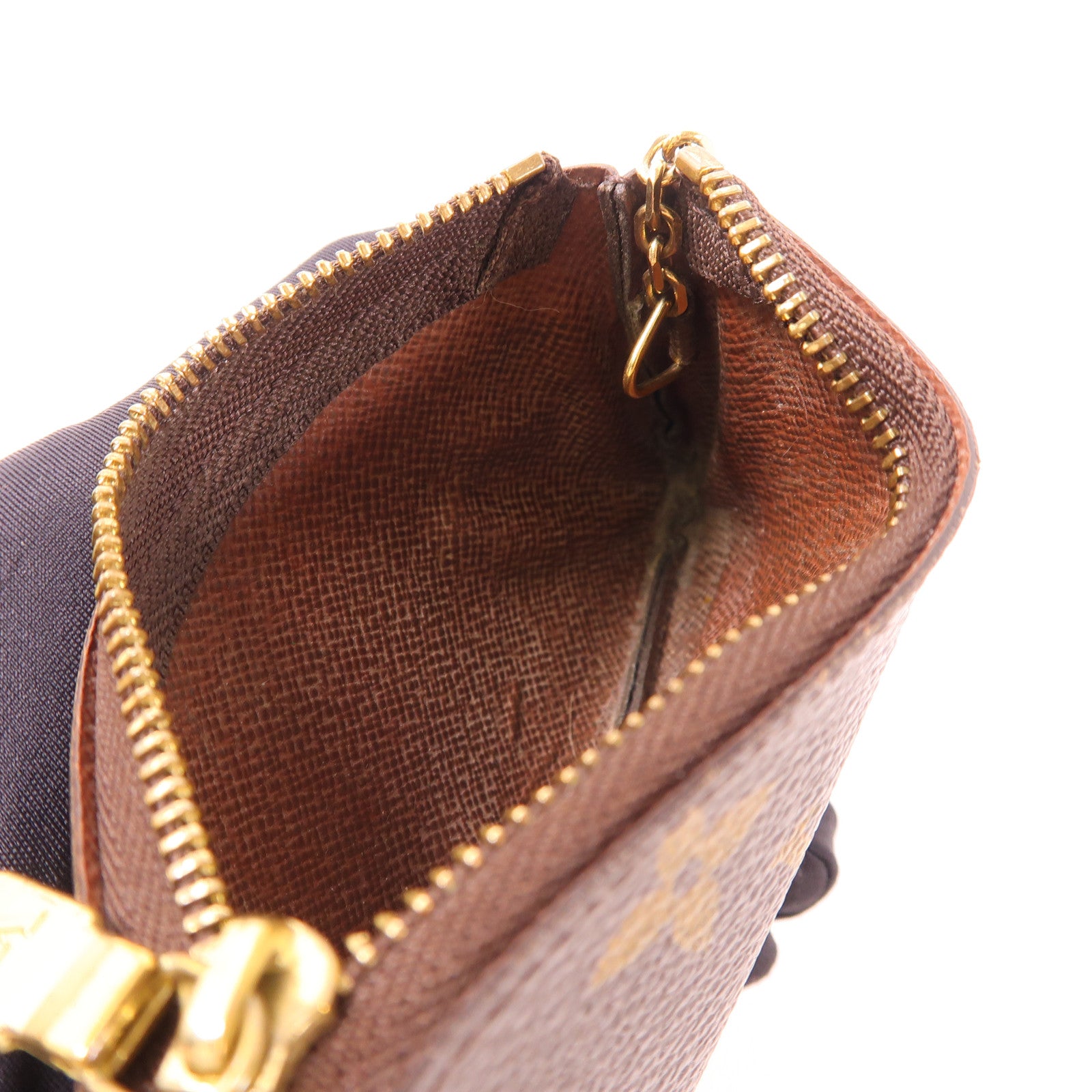 LOUIS VUITTON Monogram Key Pouch金扣鎖匙包