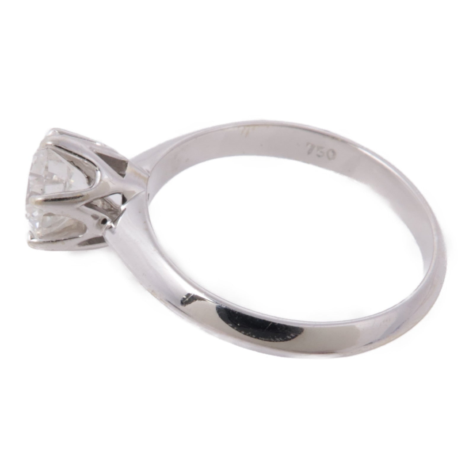 JEWELRY 18K白金Diamond Ring鑽石戒指US#3.75