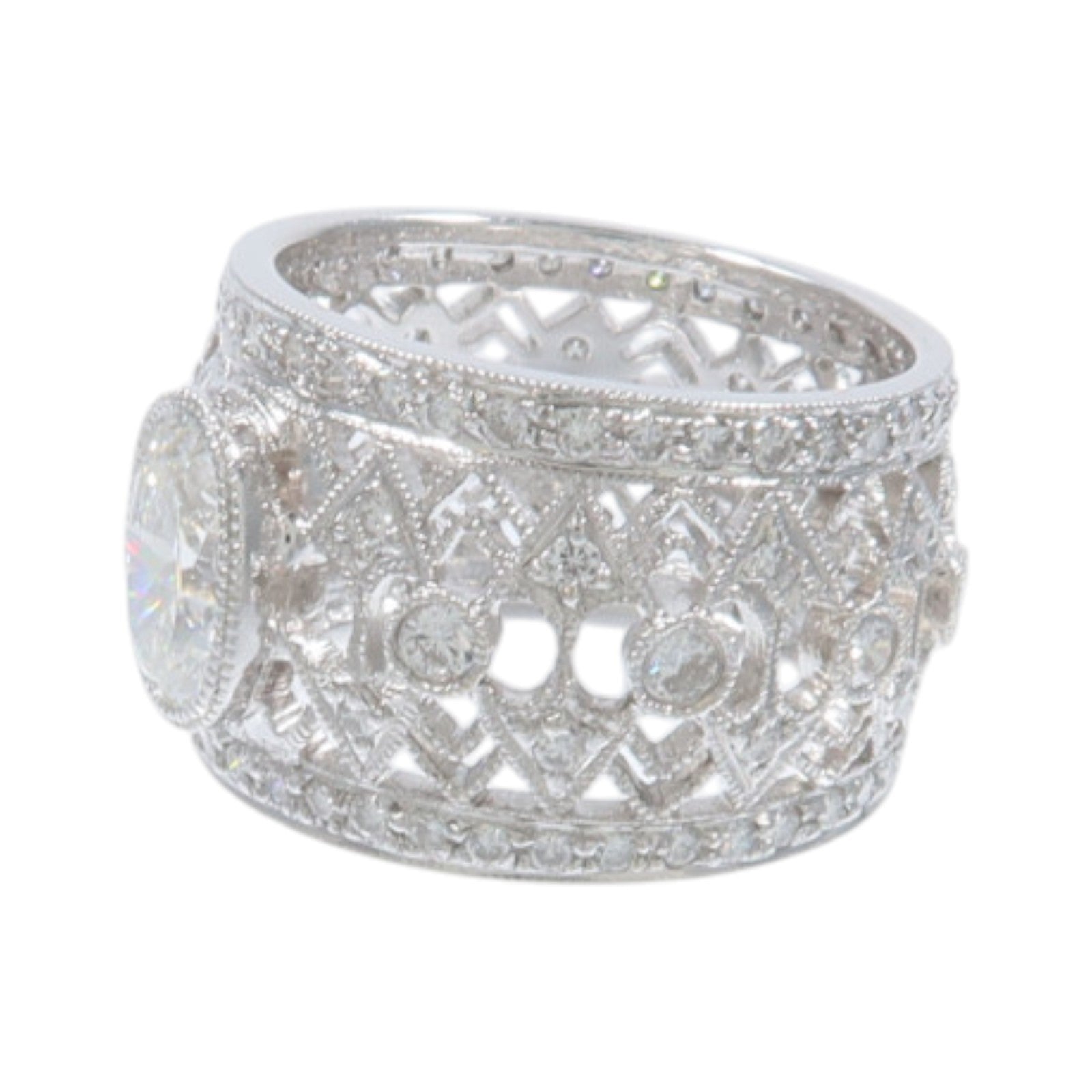 JEWELRY 18K白金Diamond Ring鑽石戒指