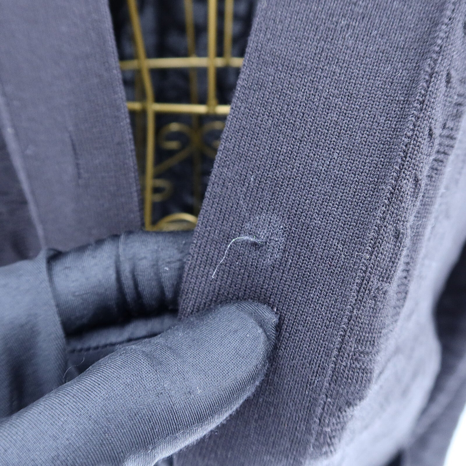 HERMES Silk/Cotton Naoussa Chaine D'ancre Long Cardigan針織