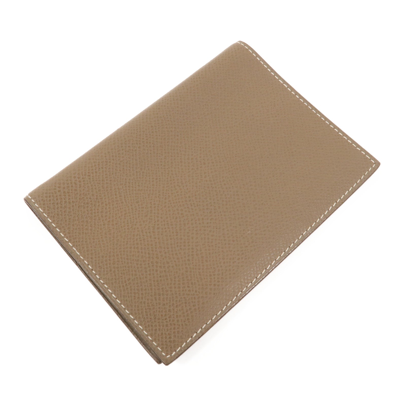 HERMES Epsom皮革Globe-Trotter Agenda Cover筆記本套Etoupe