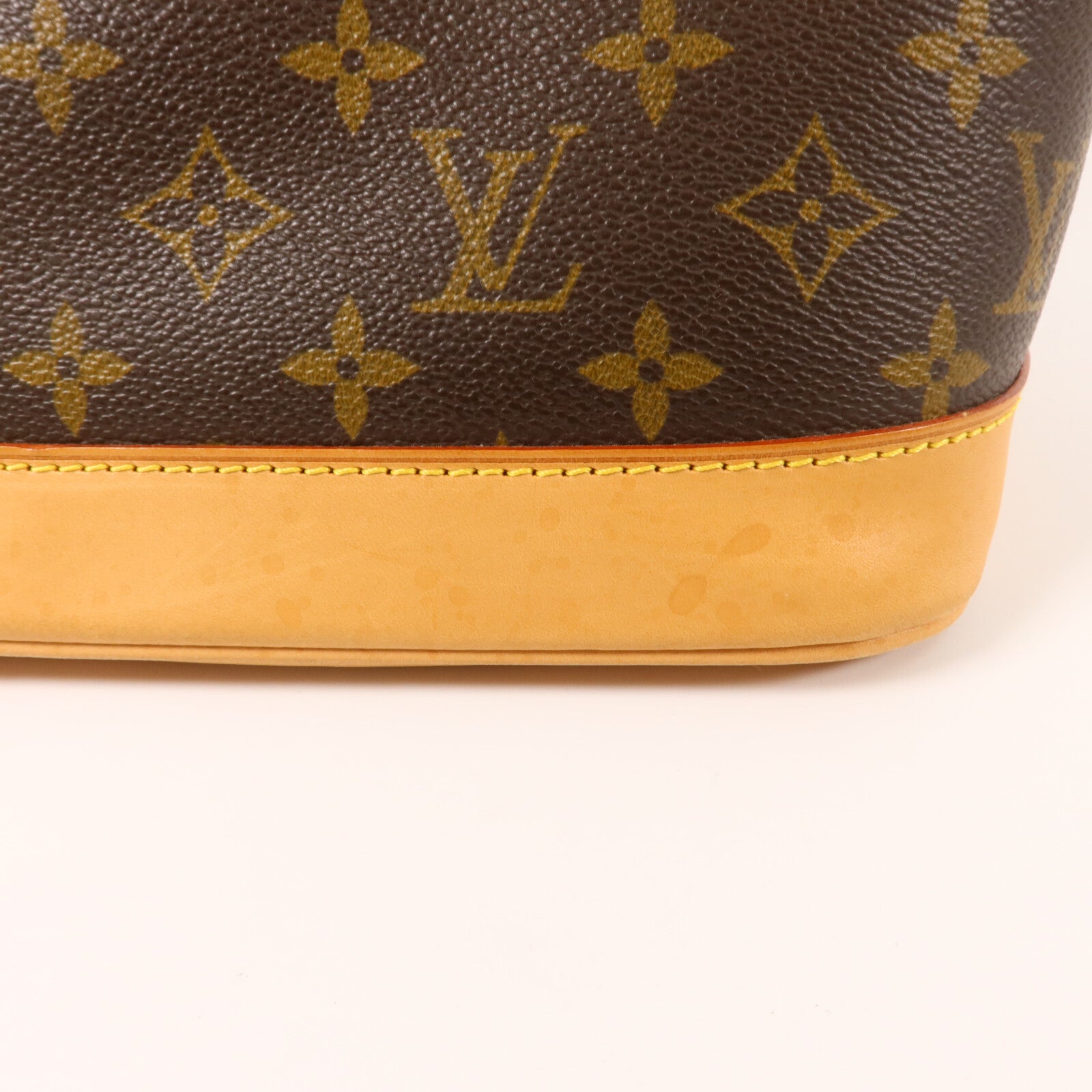 LOUIS VUITTON Monogram Alma PM金扣手挽袋