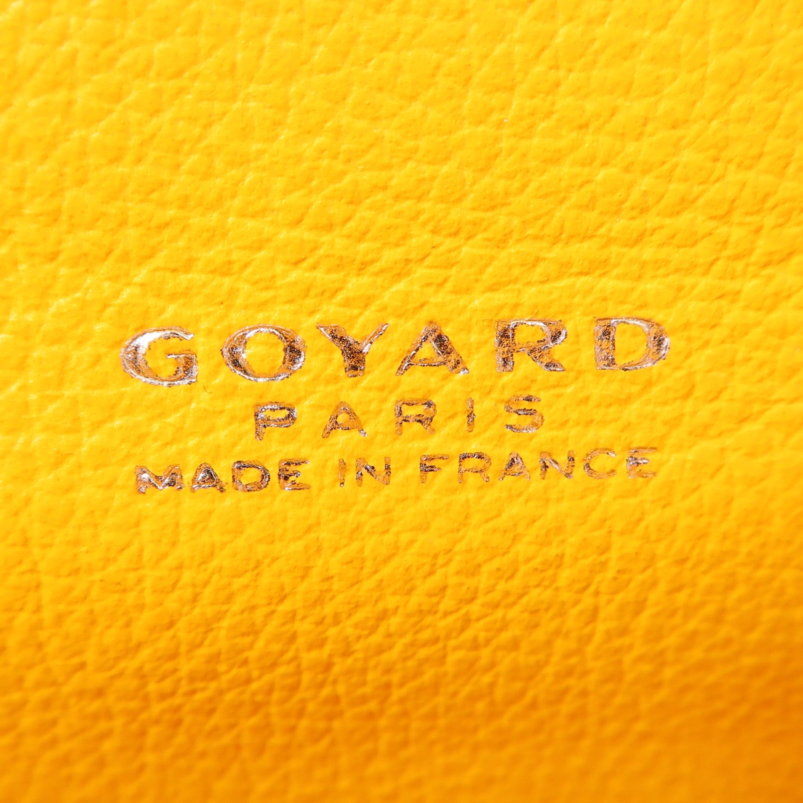 GOYARD 牛皮皮革Saigon Souple Mini Bag銀扣手挽肩背兩用袋