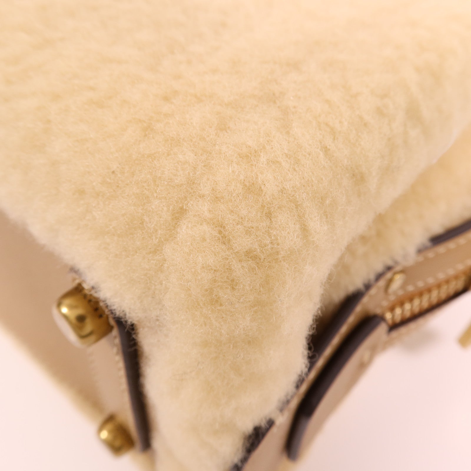 COACH 羊毛Rogue 25金扣手挽肩背兩用袋