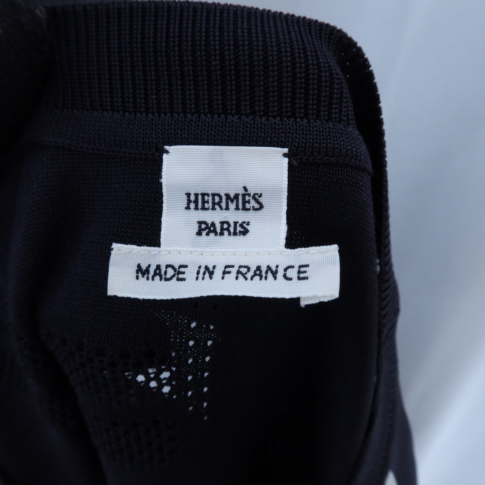 HERMES Cotton/Acrylic En Desordre Finesse上衣