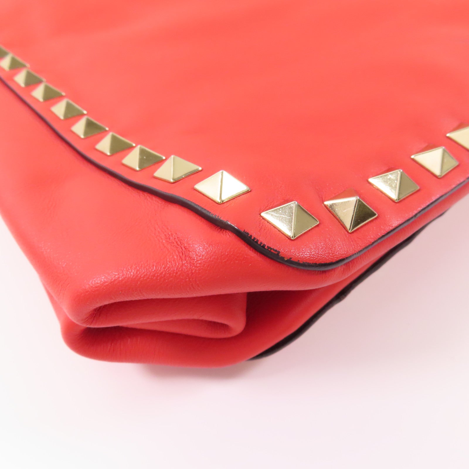 Valentino 牛皮皮革2way Shoulder Bag金扣手挽肩背兩用袋