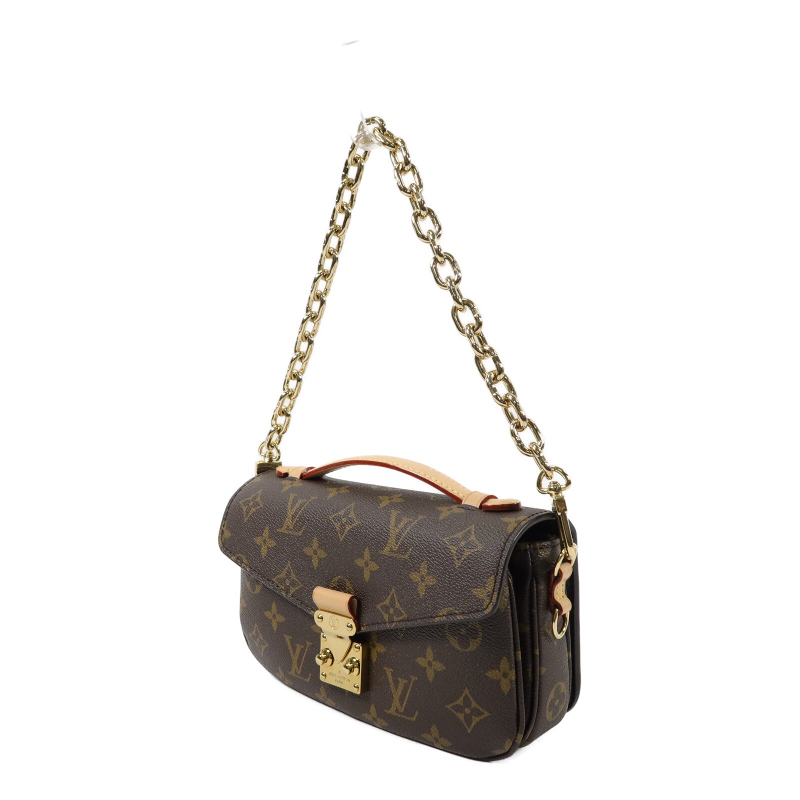 LOUIS VUITTON Monogram Pochette Metis East West手挽肩背兩用袋