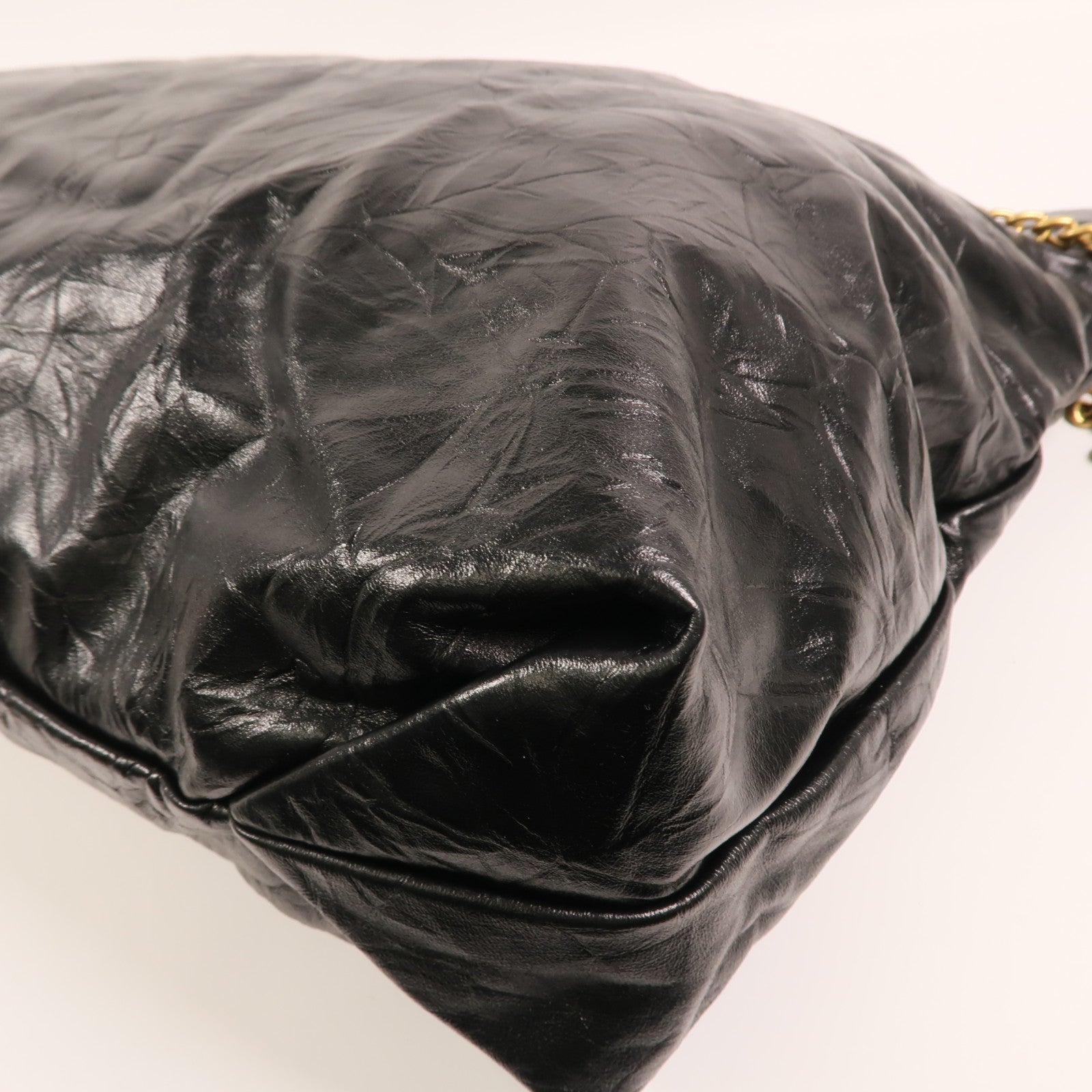 BALENCIAGA 【激減優惠】牛皮皮革Crush Medium金扣鏈帶肩背袋