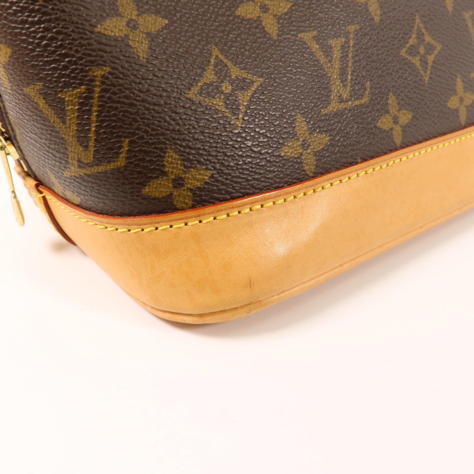 LOUIS VUITTON Monogram Alma PM金扣手挽袋