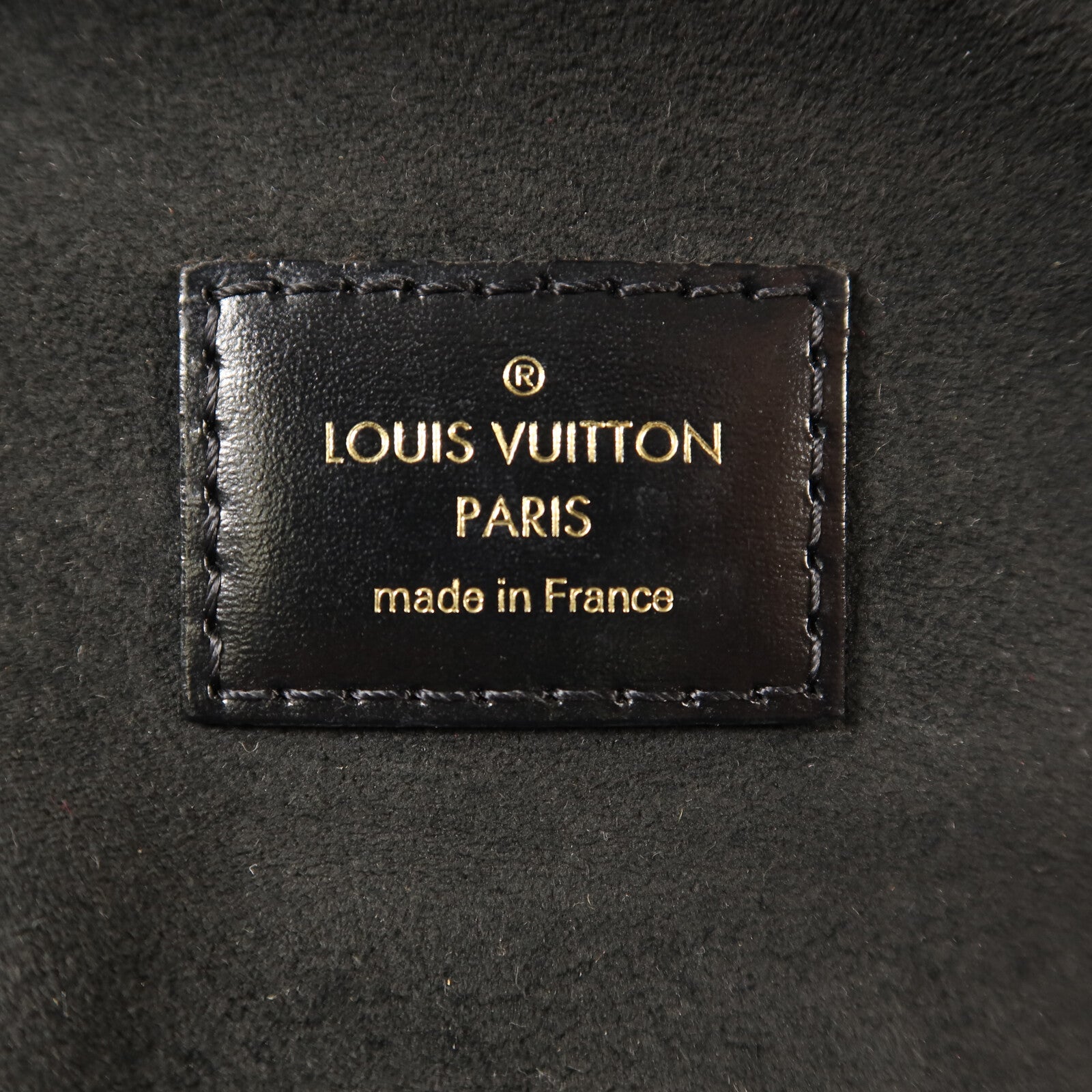 LOUIS VUITTON Monogram Reverse Vanity PM金扣鏈帶手挽肩背兩用袋