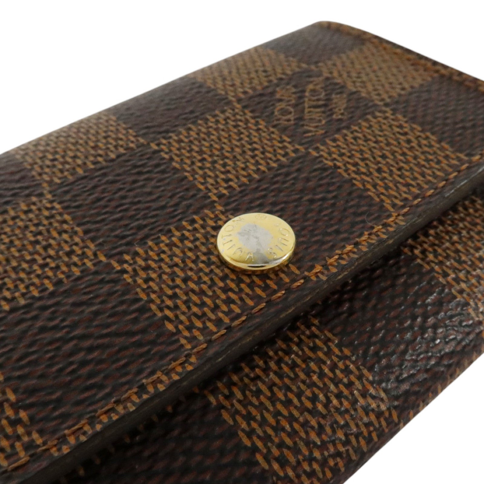 LOUIS VUITTON Damier Multicles 6 Key Holder金扣鎖匙扣