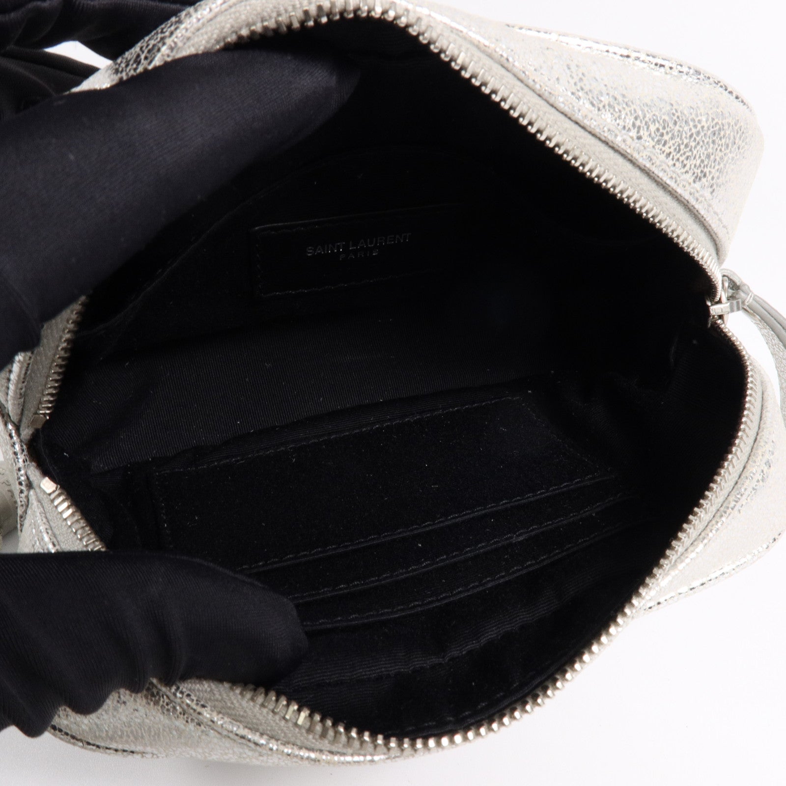 SAINT LAURENT 羊皮皮革Lou Belt Bag腰包