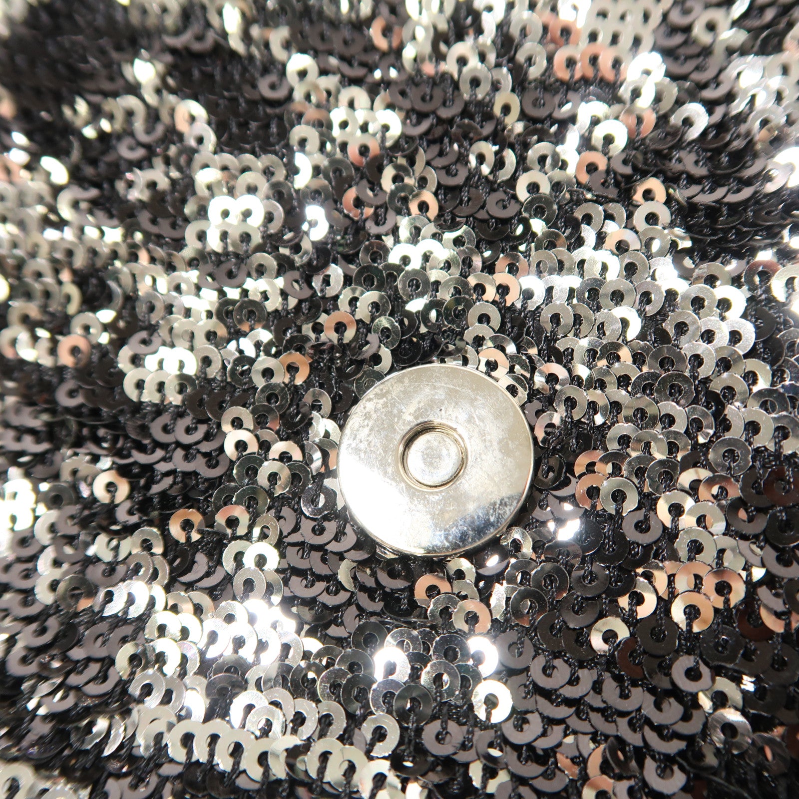 D&G 亮片Miss Charles Flag Bag鏈帶肩背袋