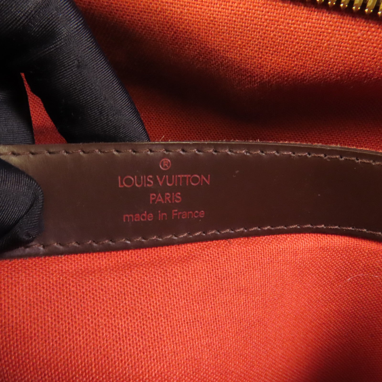 LOUIS VUITTON Damier Naviglio金扣肩背袋
