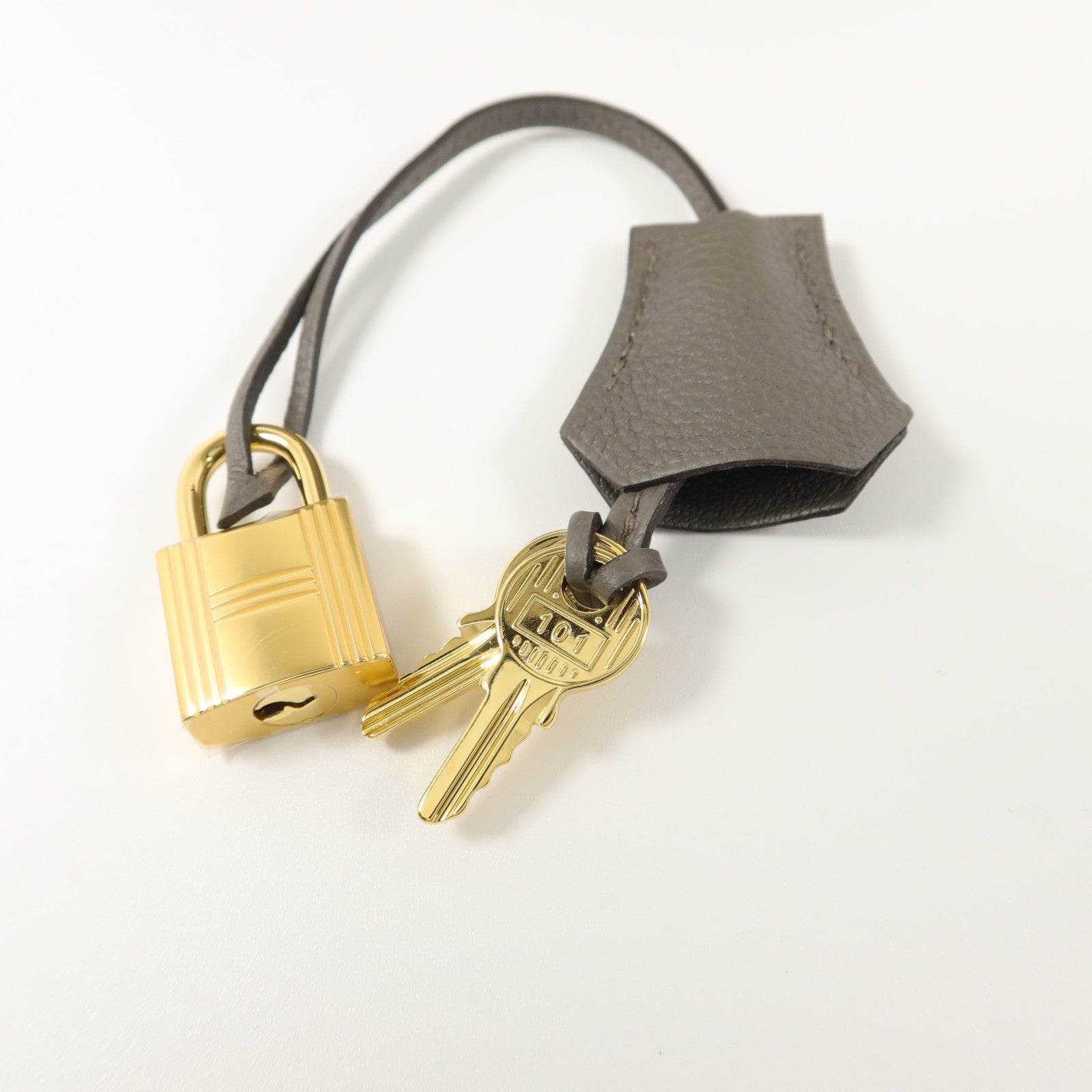 HERMES Togo皮革Kelly 25手挽肩背兩用袋Etain