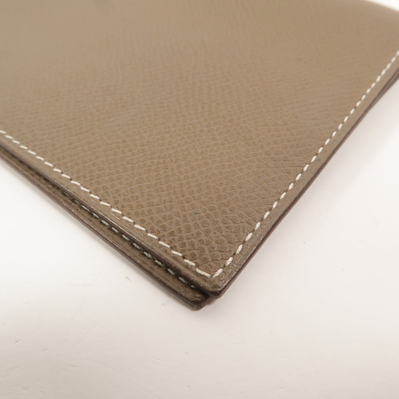 HERMES Epsom皮革Globe-Trotter Agenda Cover筆記本套Etoupe