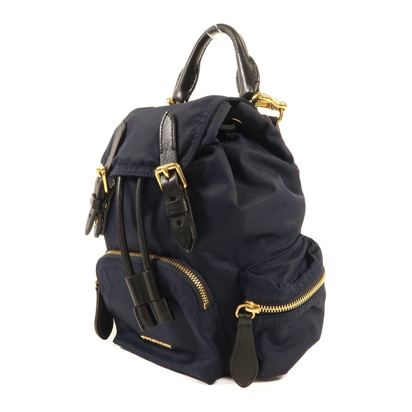 BURBERRY 尼龍Backpack金扣背包