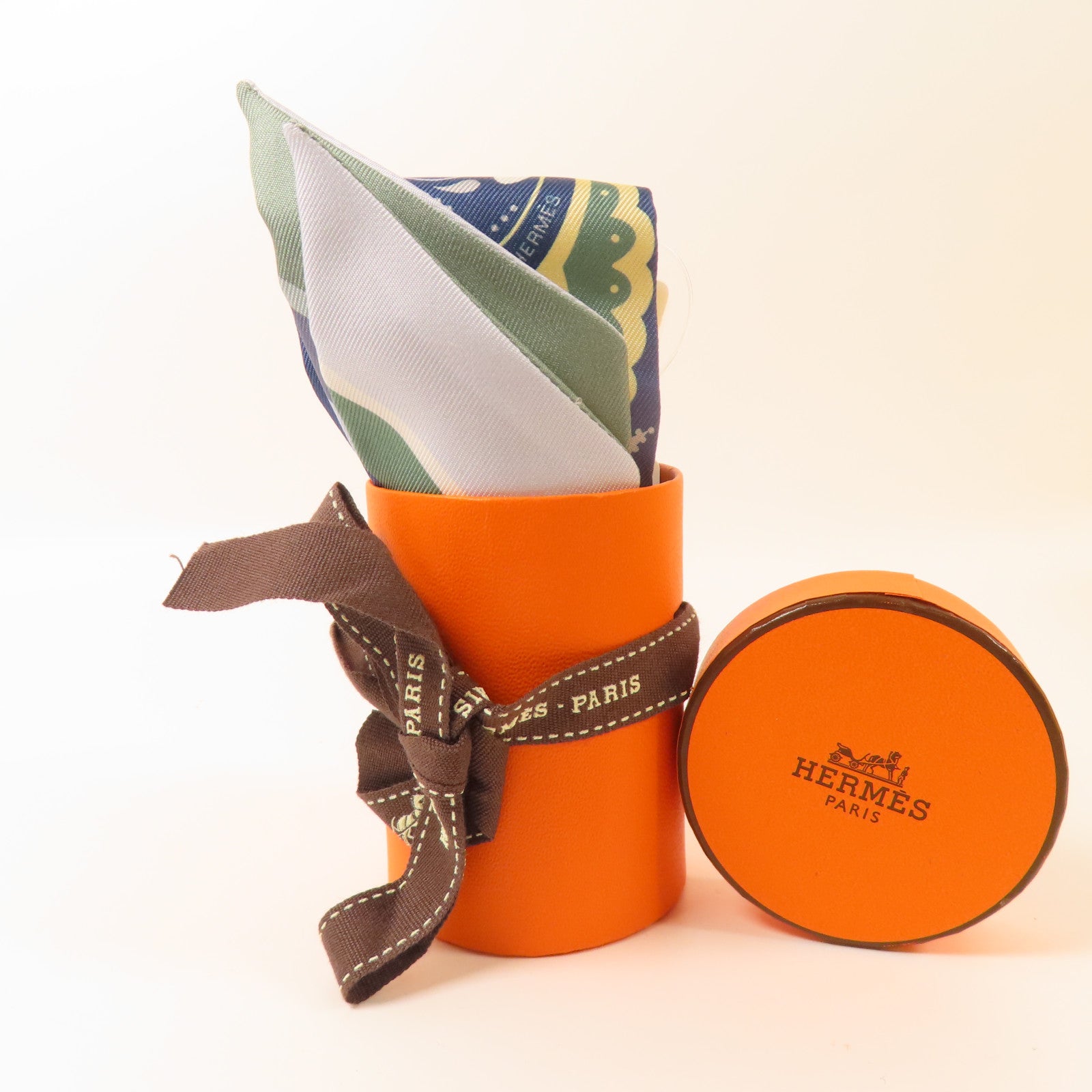 HERMES 絲質Twilly絲巾