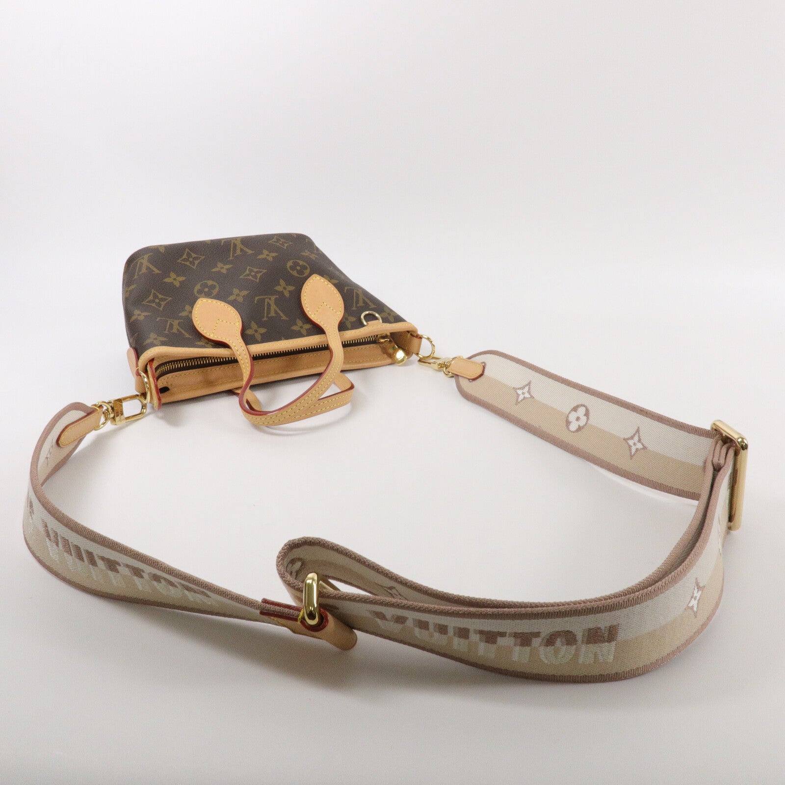 LOUIS VUITTON Monogram Neverfull BB手挽肩背兩用袋
