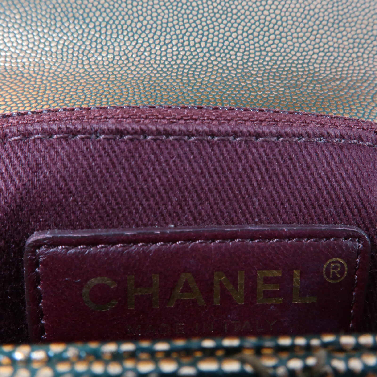 CHANEL 牛皮皮革Coco Handle Small金扣鏈帶手挽肩背兩用袋