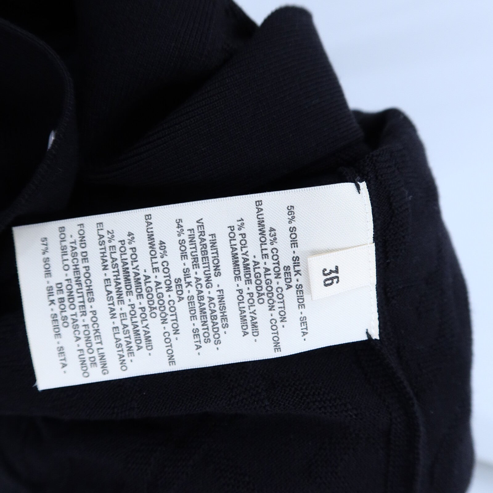 HERMES Silk/Cotton Naoussa Chaine D'ancre Long Cardigan針織