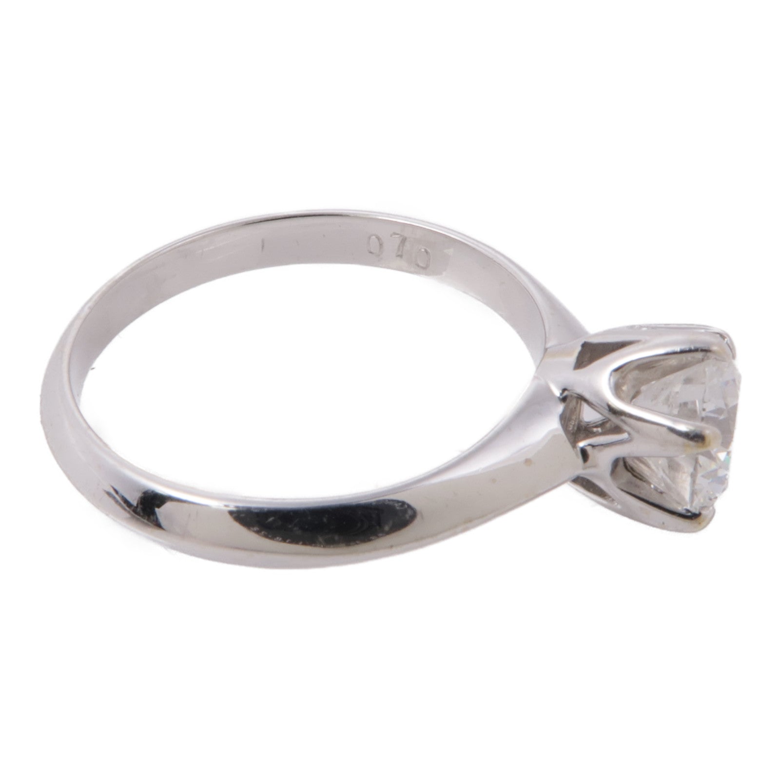 JEWELRY 18K白金Diamond Ring鑽石戒指US#3.75