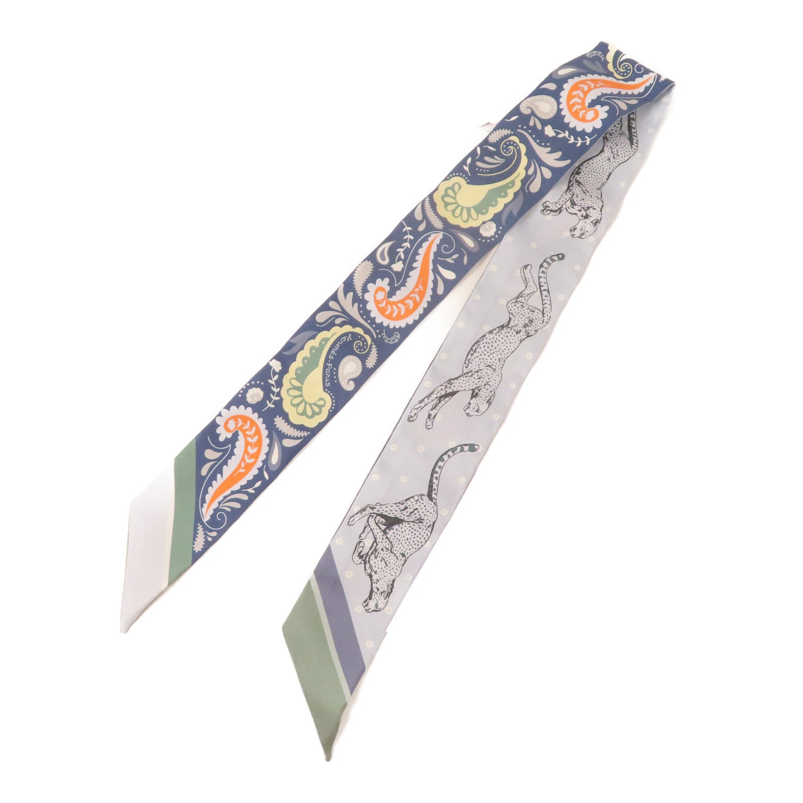 HERMES 絲質Twilly絲巾