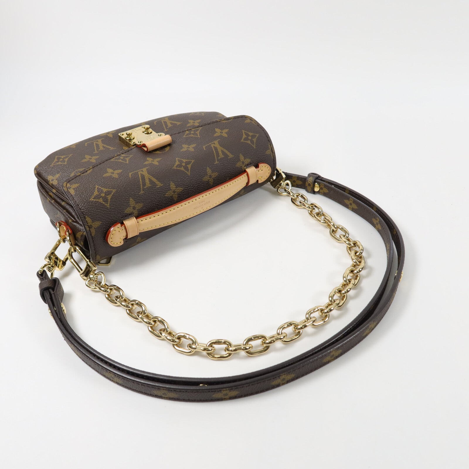 LOUIS VUITTON Monogram Pochette Metis East West手挽肩背兩用袋