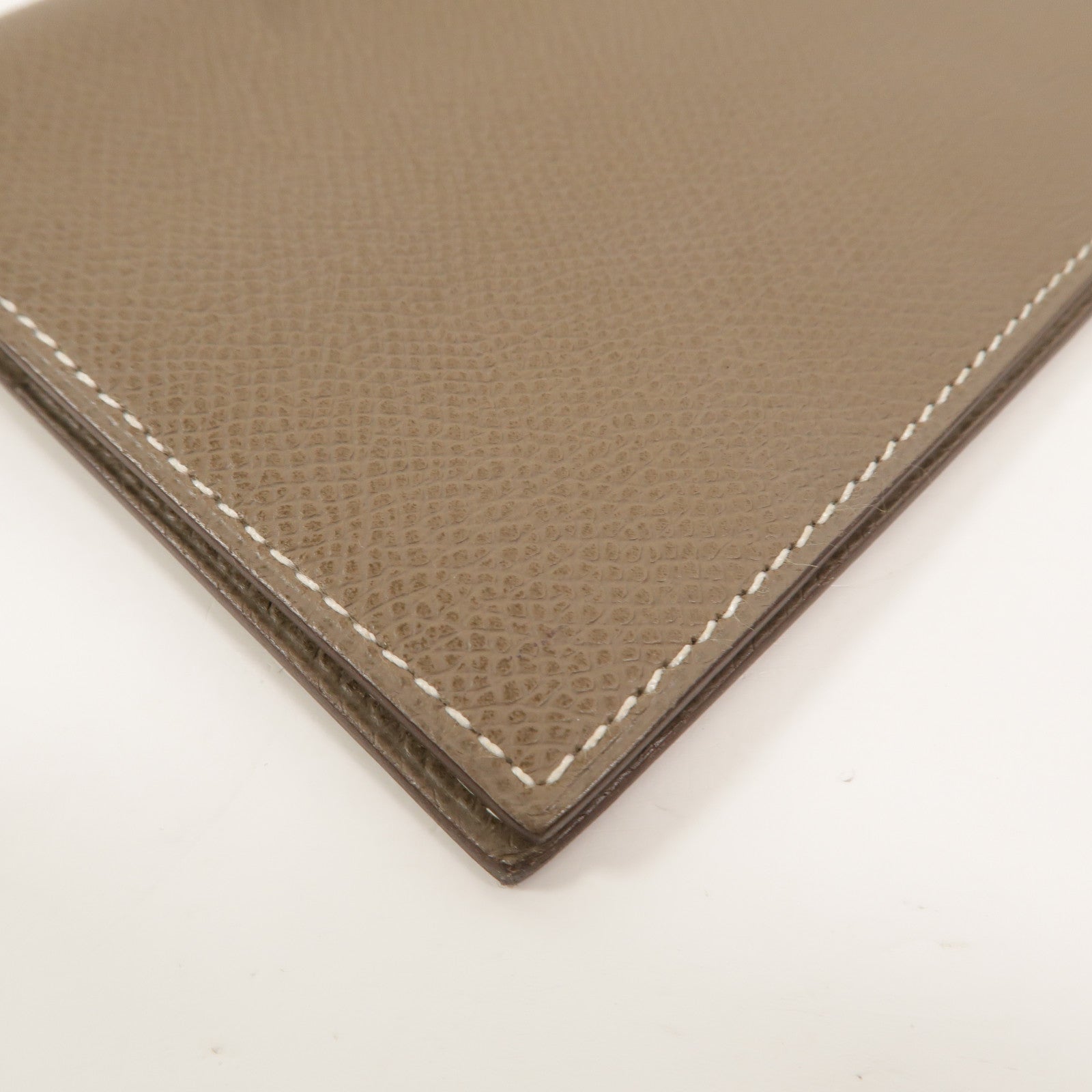 HERMES Epsom皮革Globe-Trotter Agenda Cover筆記本套Etoupe