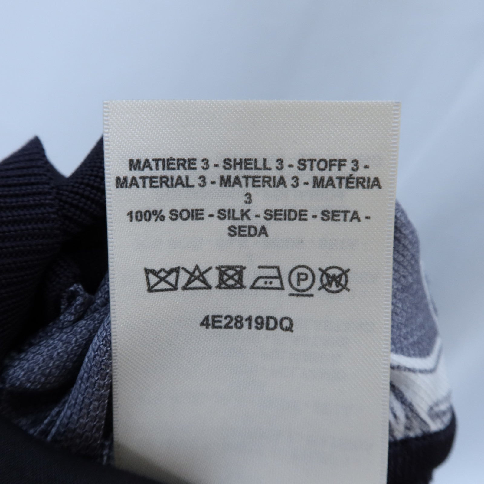 HERMES Cotton/Acrylic En Desordre Finesse上衣