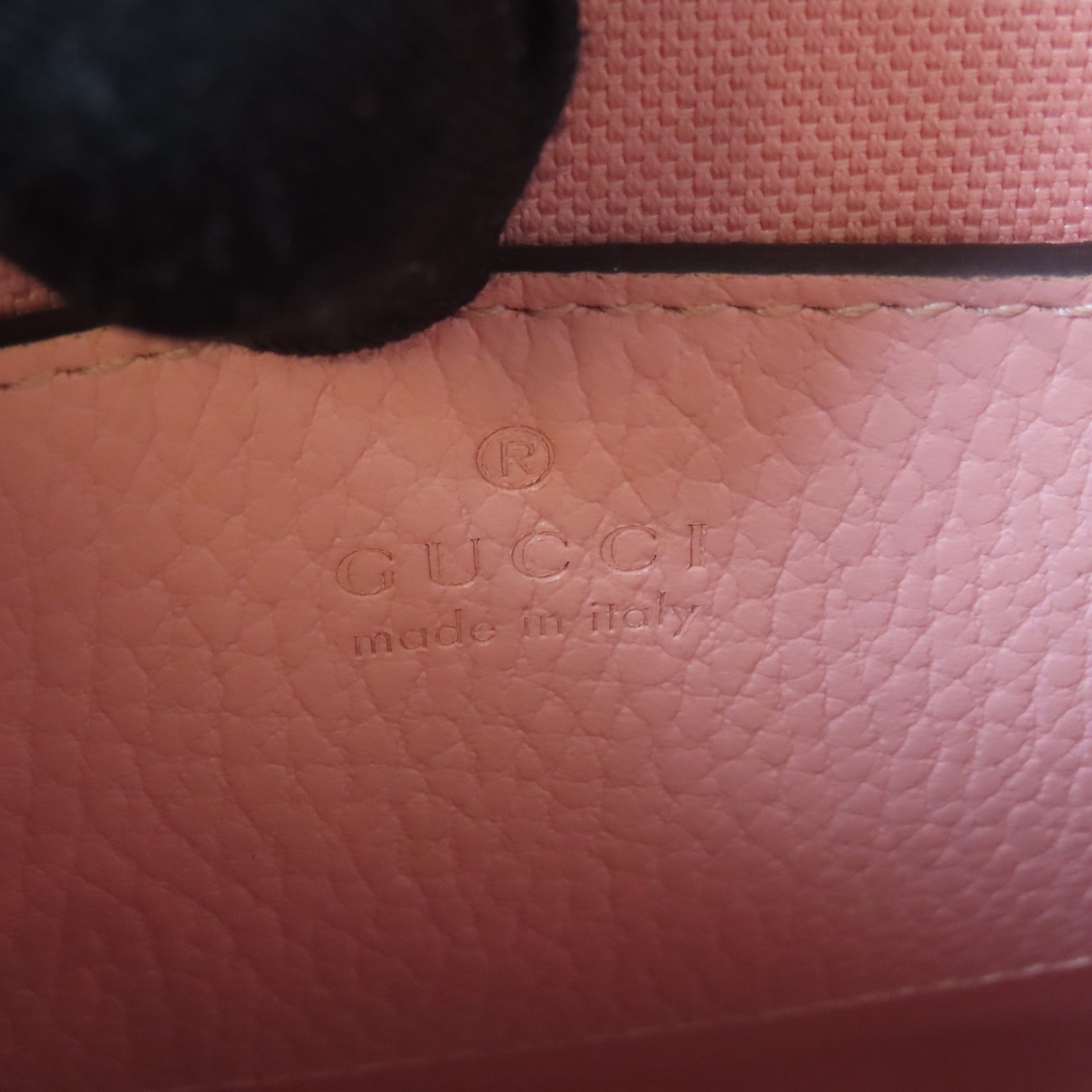 GUCCI 【激減優惠】牛仔布/皮革Ophidia Tote銀扣肩背袋藍色/粉紅色