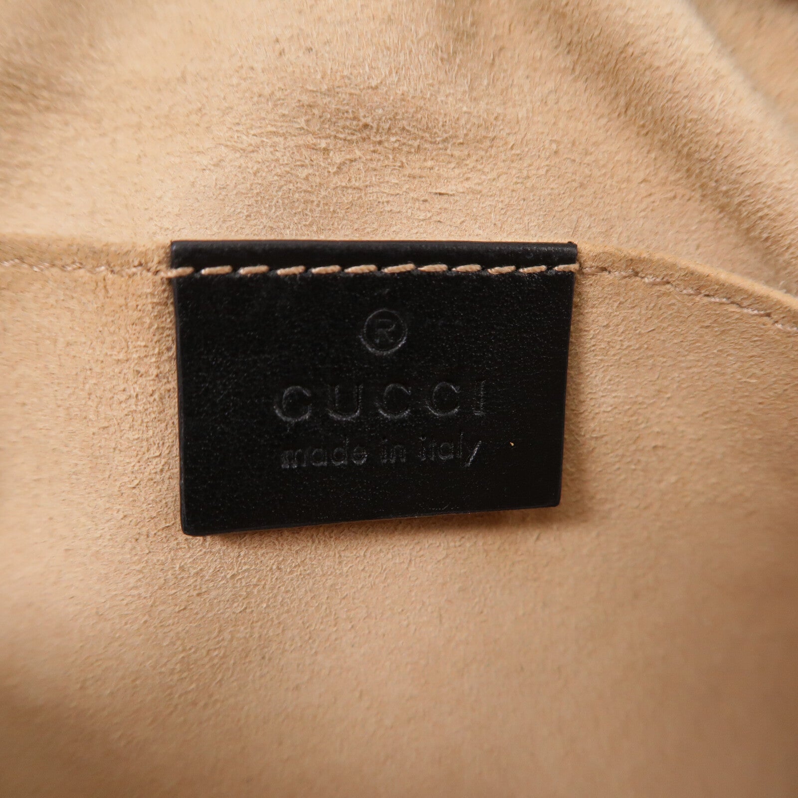 GUCCI 牛皮皮革GG Marmont Bag鏈帶肩背袋