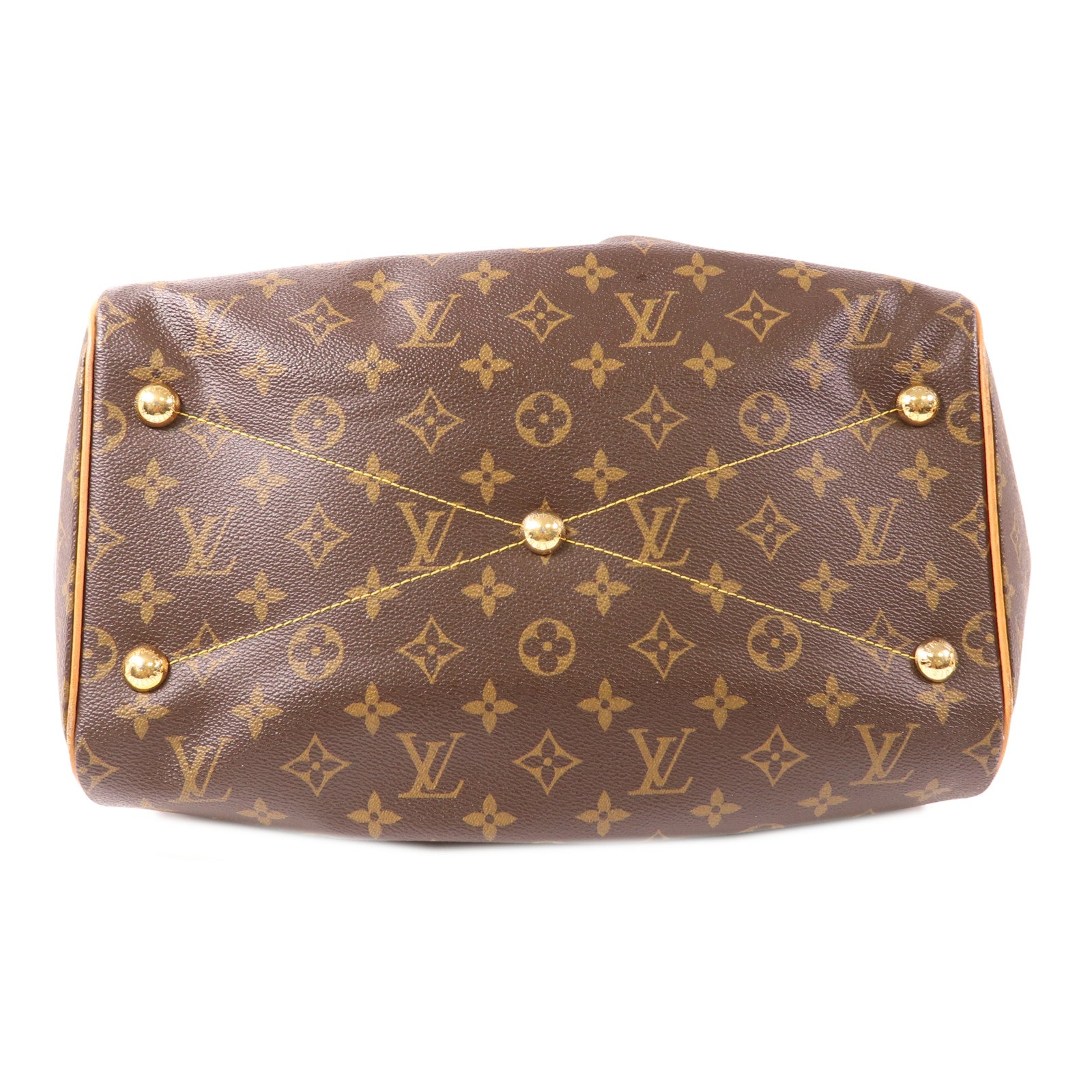 LOUIS VUITTON 【激減優惠】Monogram Tivoli GM金扣肩背袋