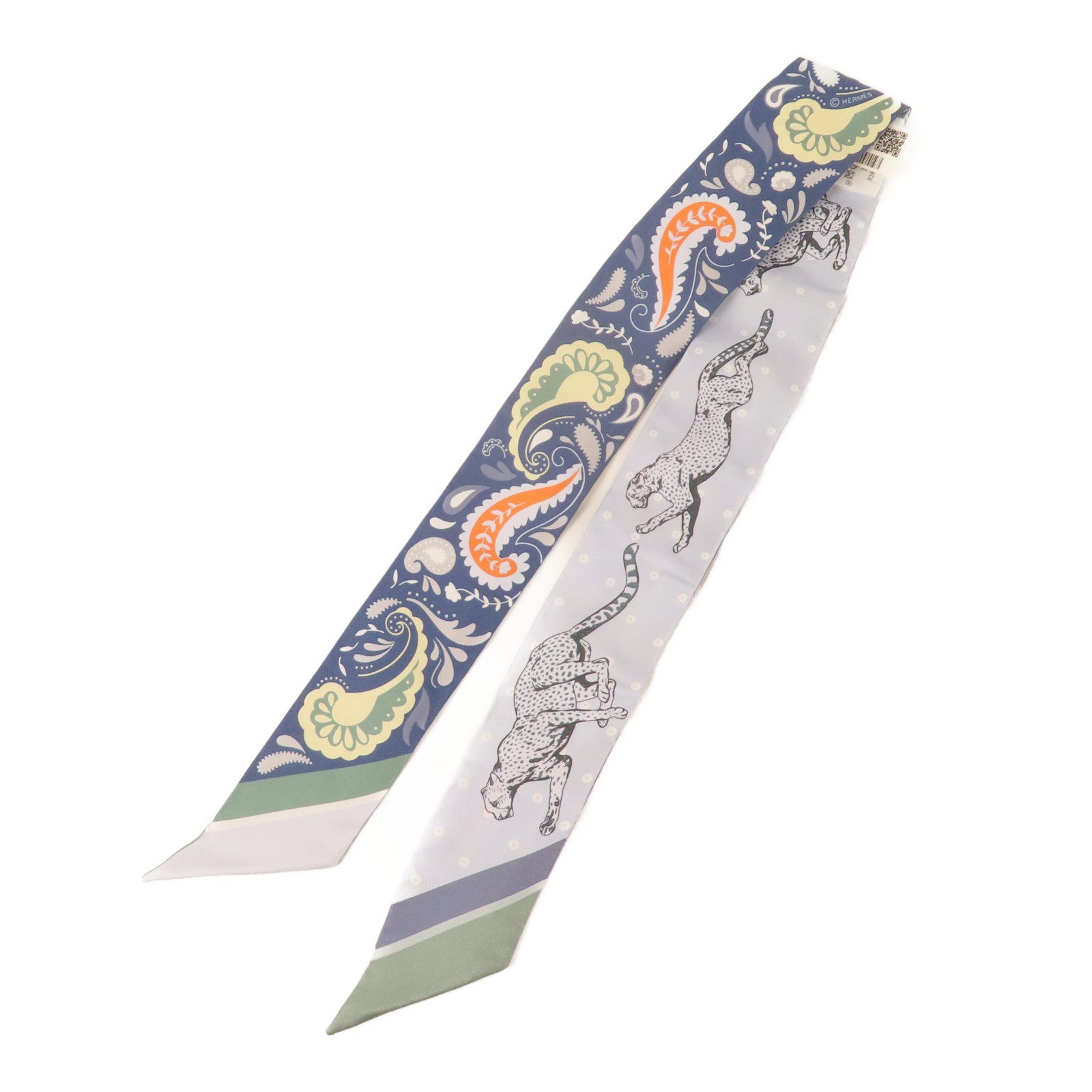 HERMES 絲質Twilly絲巾