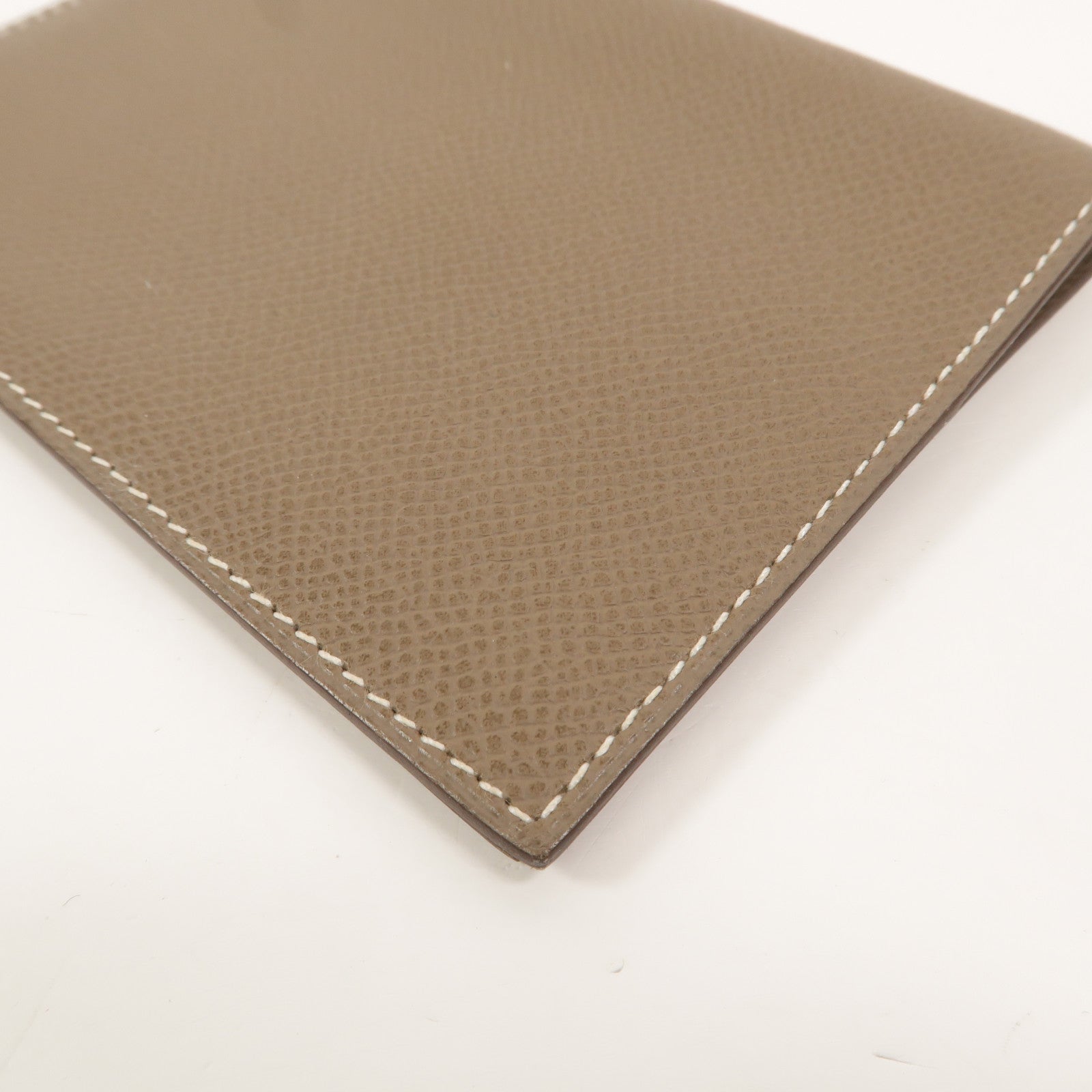 HERMES Epsom皮革Globe-Trotter Agenda Cover筆記本套Etoupe