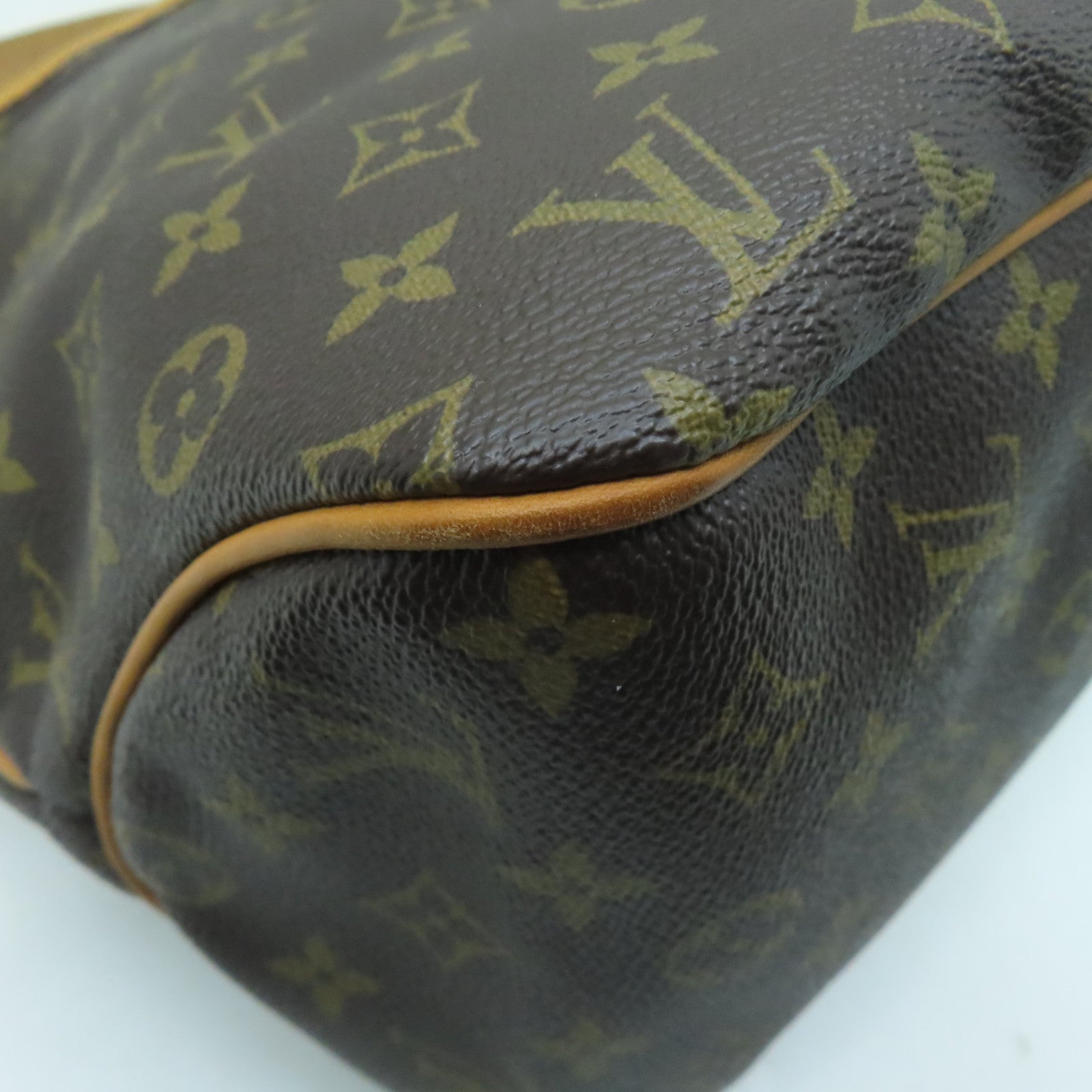 LOUIS VUITTON 【激減優惠】Monogram Delightful MM金扣肩背袋啡色