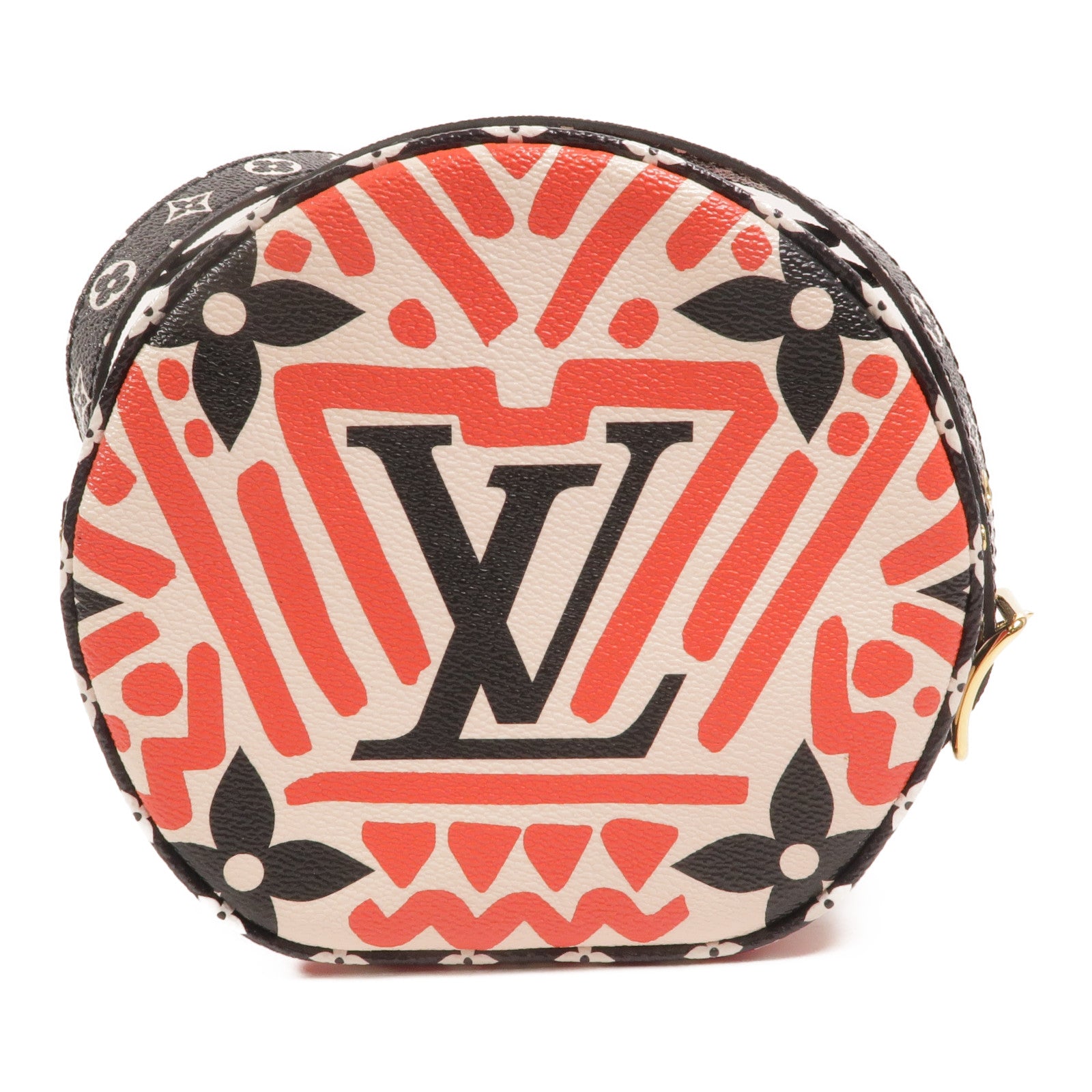 LOUIS VUITTON Monogram Giant Crafty Boite Chapeau Soupe肩背袋