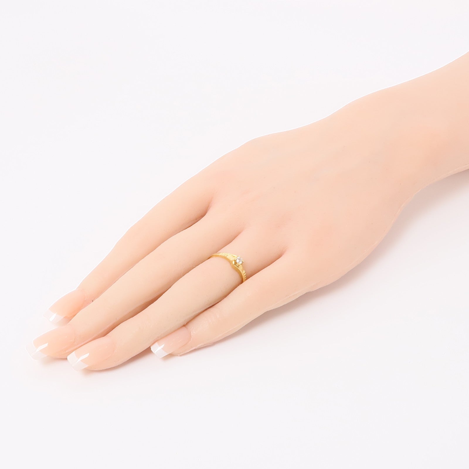 JEWELRY 18K黃金Diamond Ring鑽石戒指US#6.25