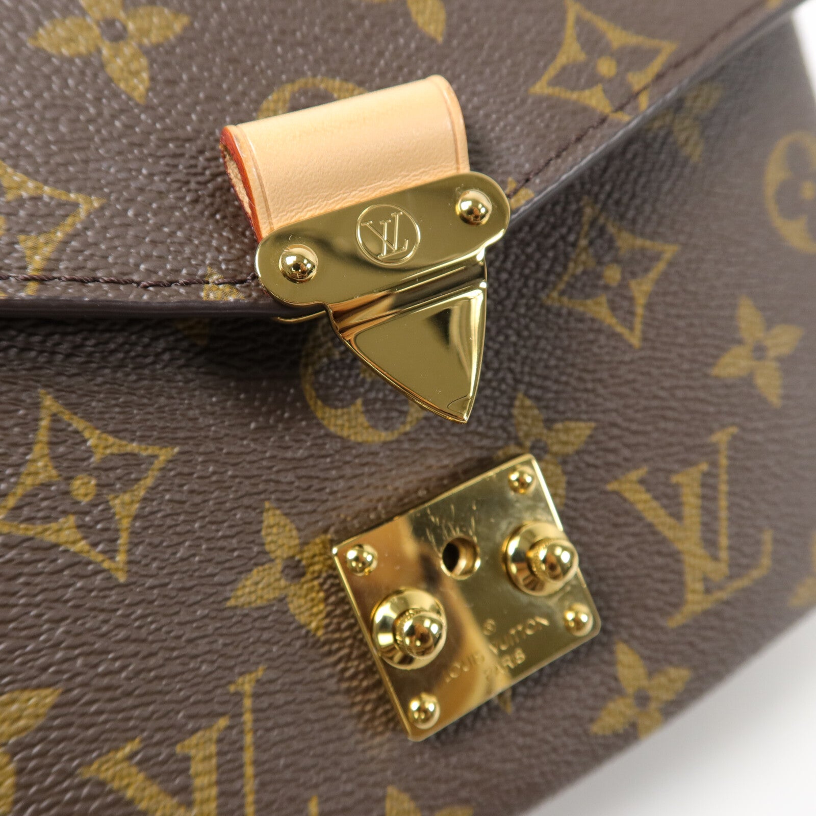 LOUIS VUITTON Monogram Pochette Metis East West手挽肩背兩用袋