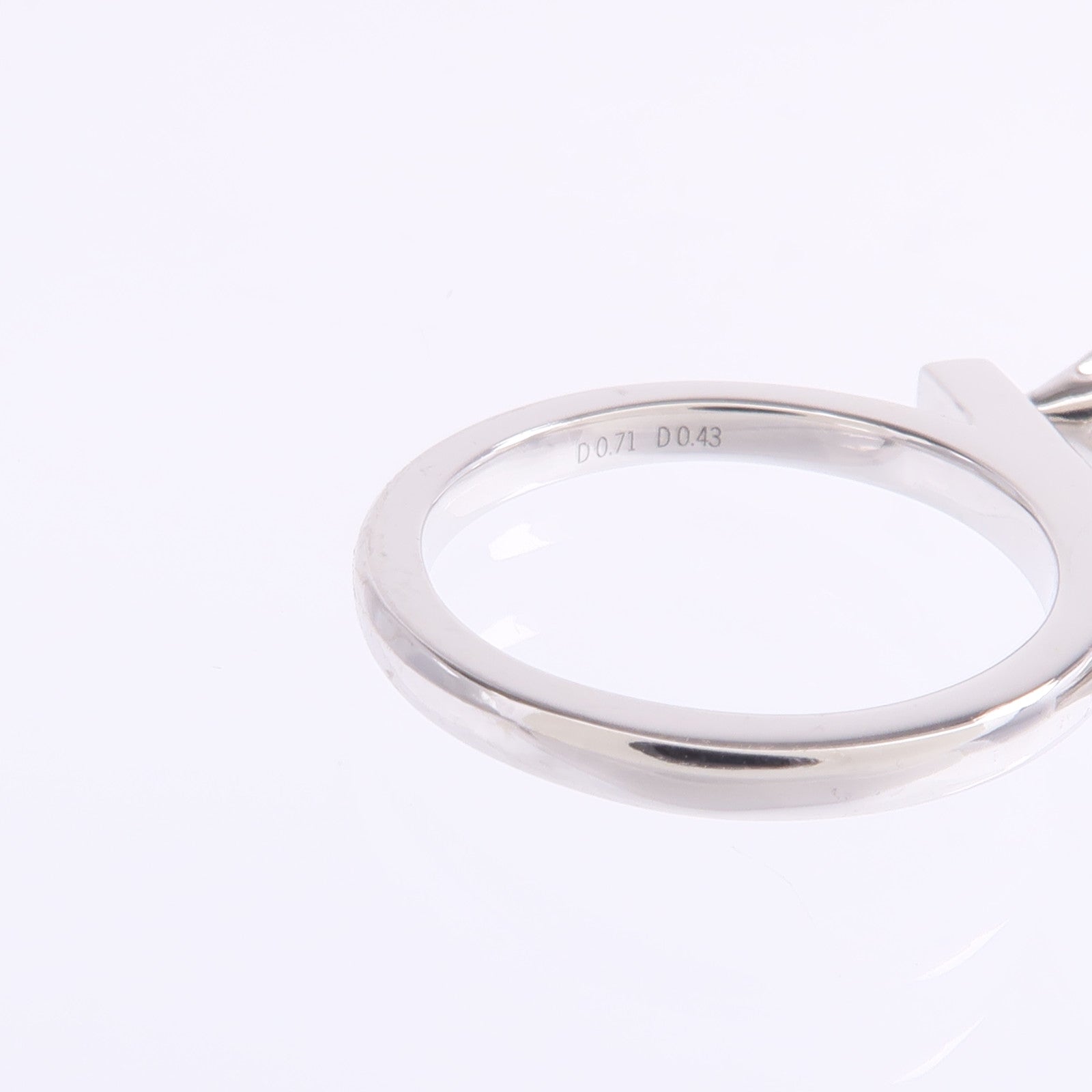 JEWELRY 【激減優惠】18K白金Pearl Diamond Ring珍珠/鑽石戒指US#6.5