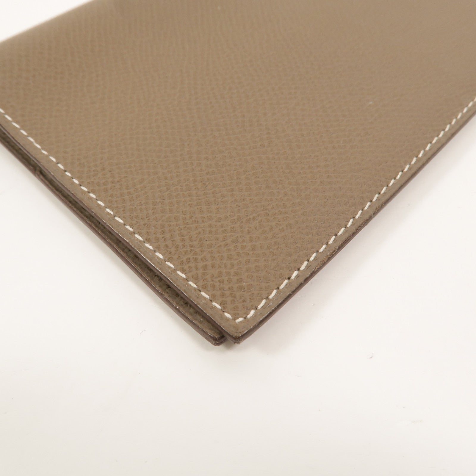 HERMES Epsom皮革Globe-Trotter Agenda Cover筆記本套Etoupe