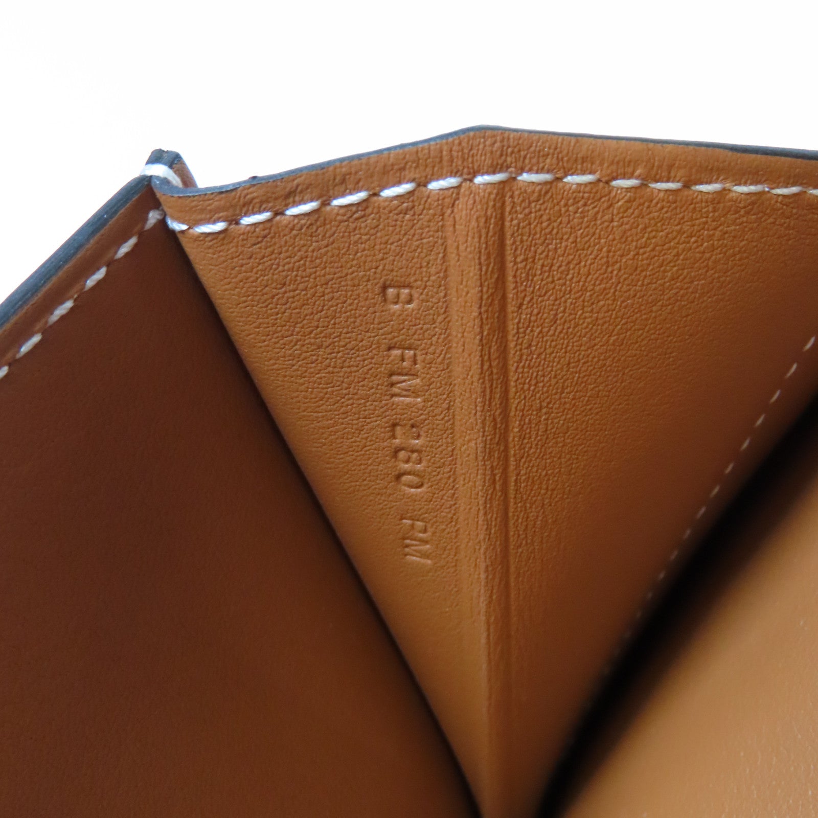 HERMES 【激減優惠】Swift皮革Elan Pocket 24 Belt金扣皮帶金色/經典駝色