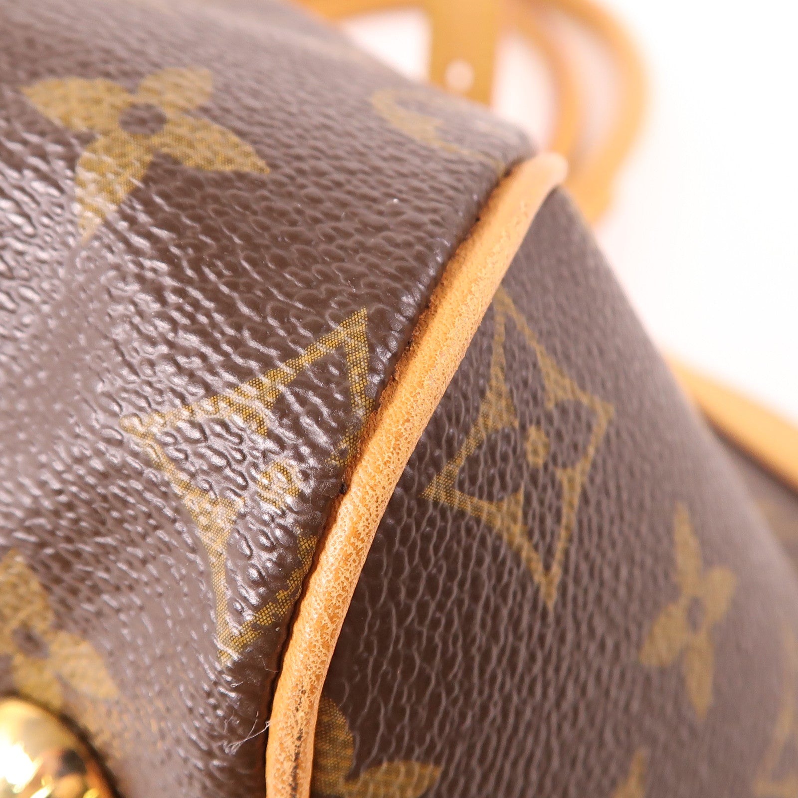 LOUIS VUITTON 【激減優惠】Monogram Tivoli GM金扣肩背袋