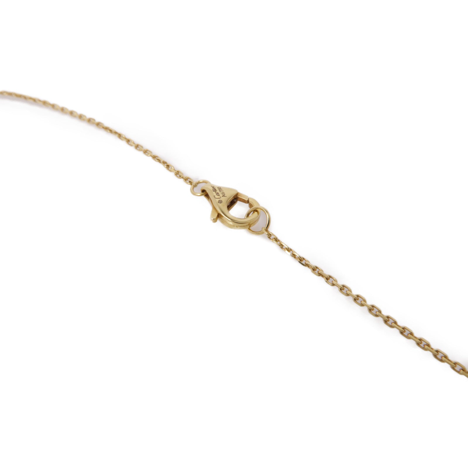 CARTIER 18K黃金/珍珠母Amulette de Cartier項鍊