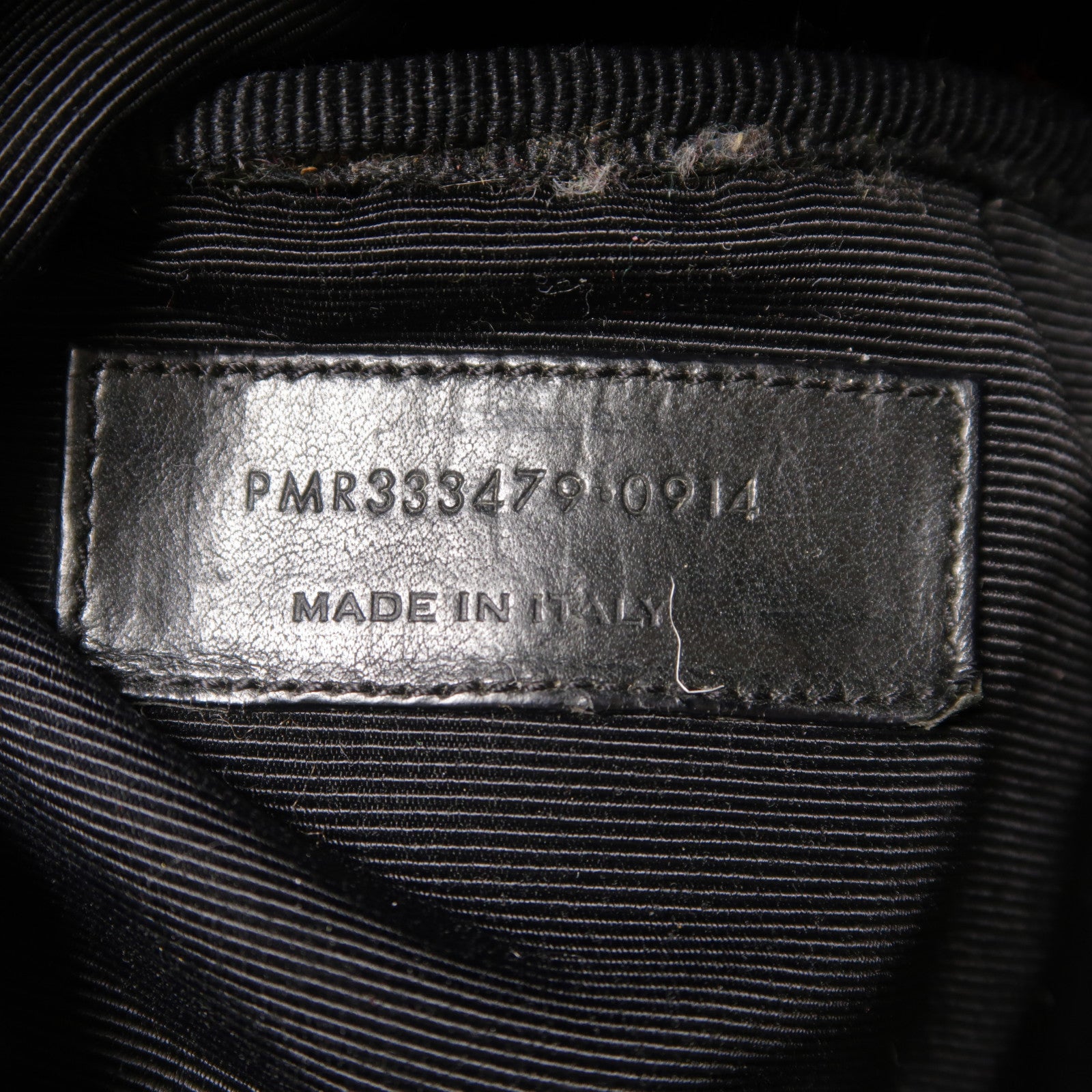 SAINT LAURENT 牛皮皮革Rider Bucket Bag銀扣肩背袋